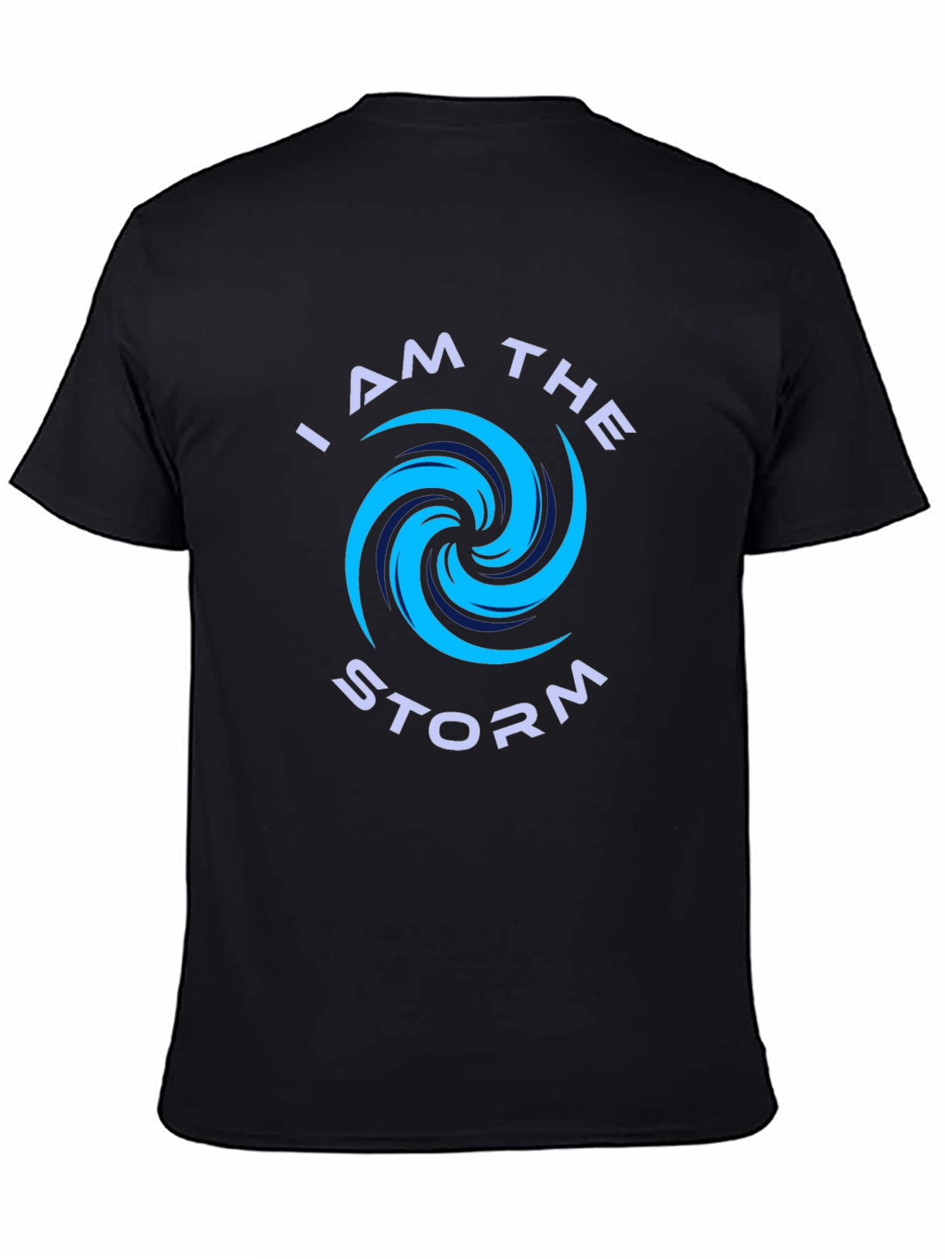 I Am The Storm Graphic Tee - Black - 4