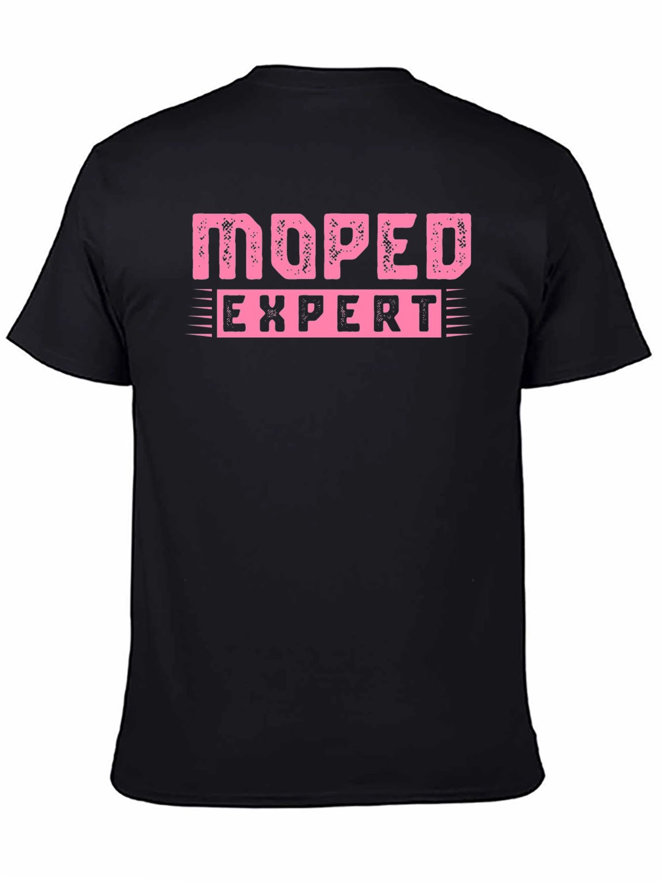 Black Moped Expert Graphic Tee - Ride in Style! view 4