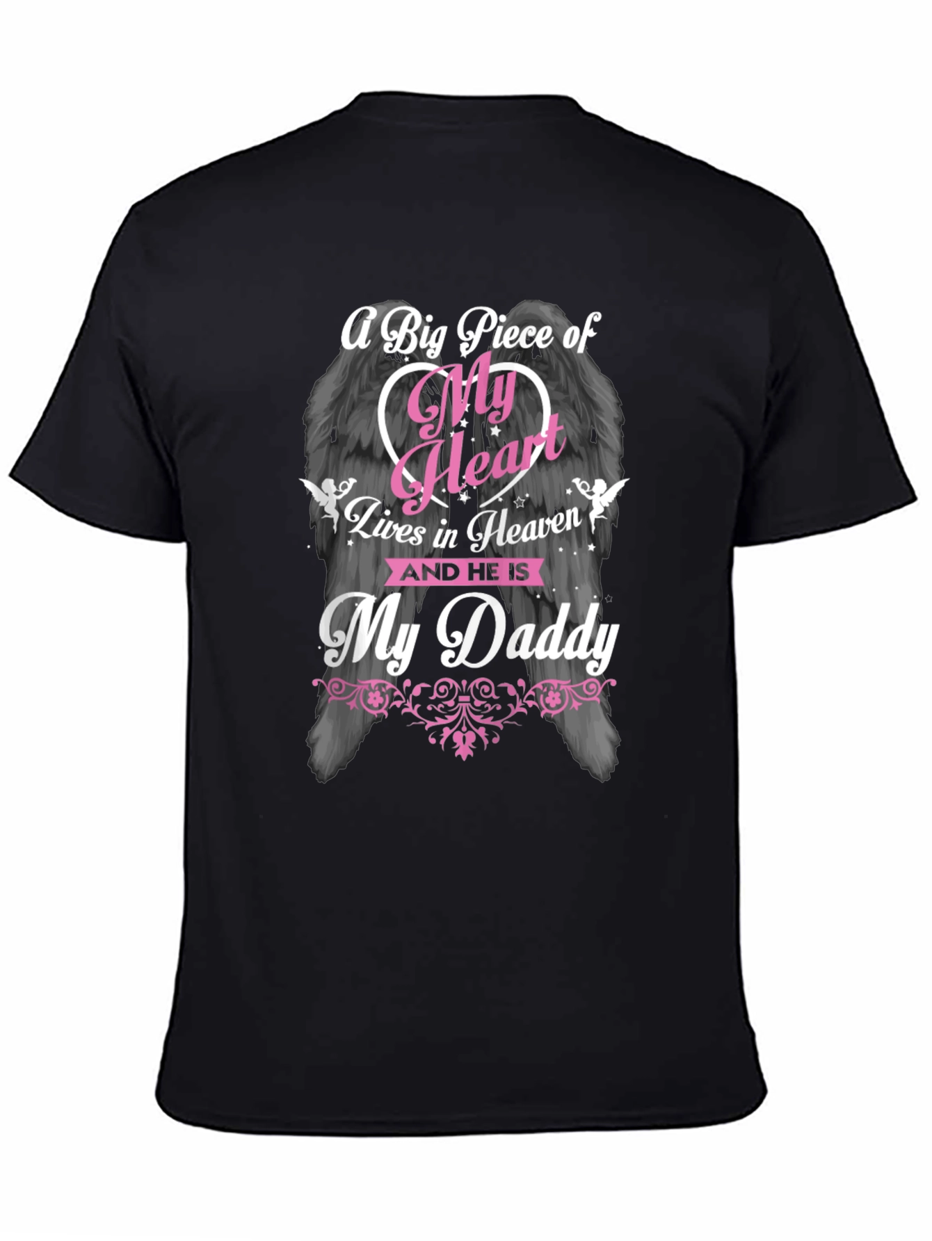 Black Memorial 'My Daddy' T-Shirt view 4