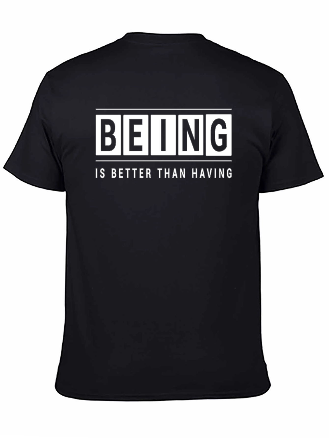 Black Being Is Better Than Having - Graphic T-Shirt view 4