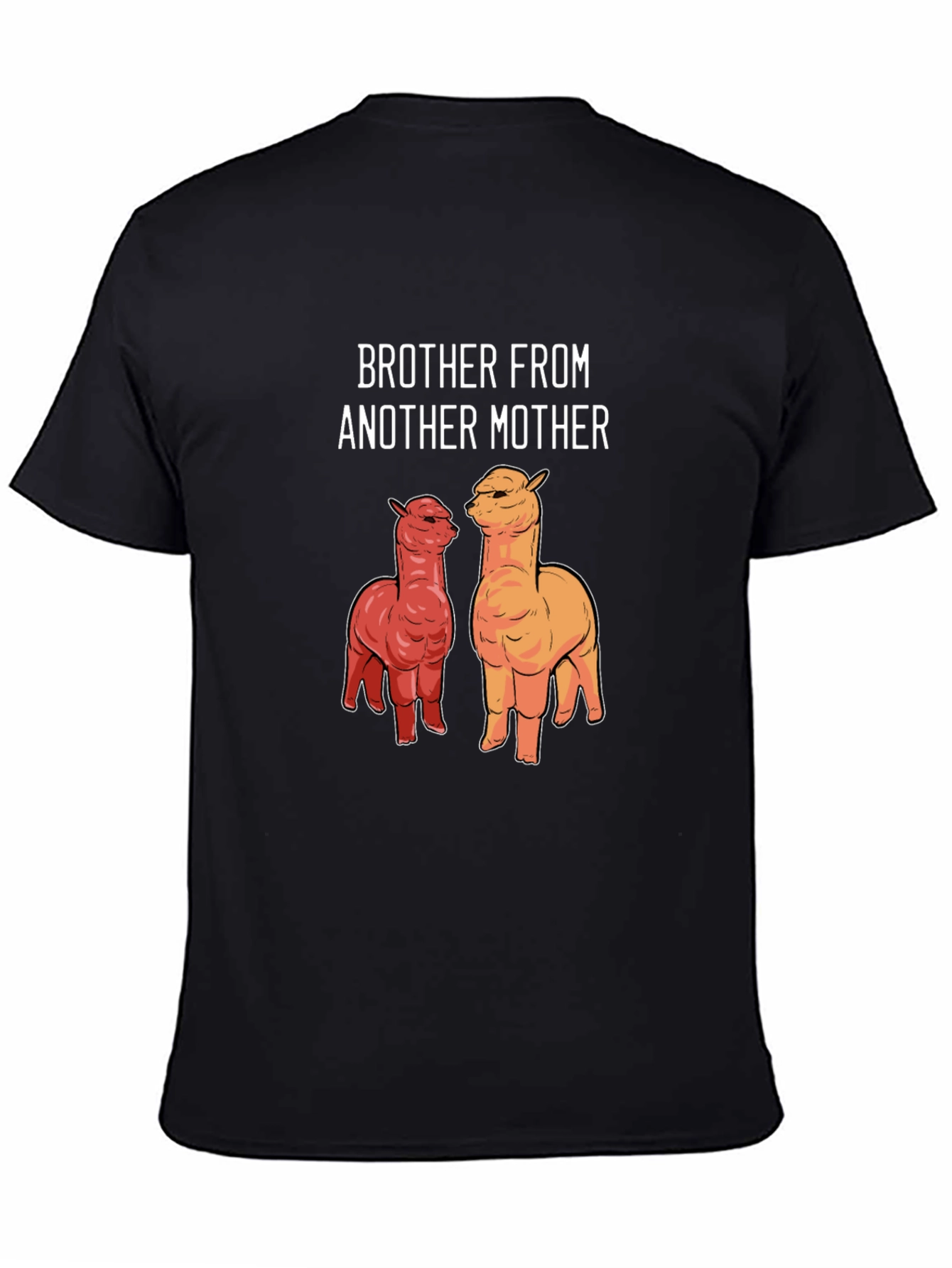 Black Brother From Another Mother T-Shirt Alpaca Tee view 4