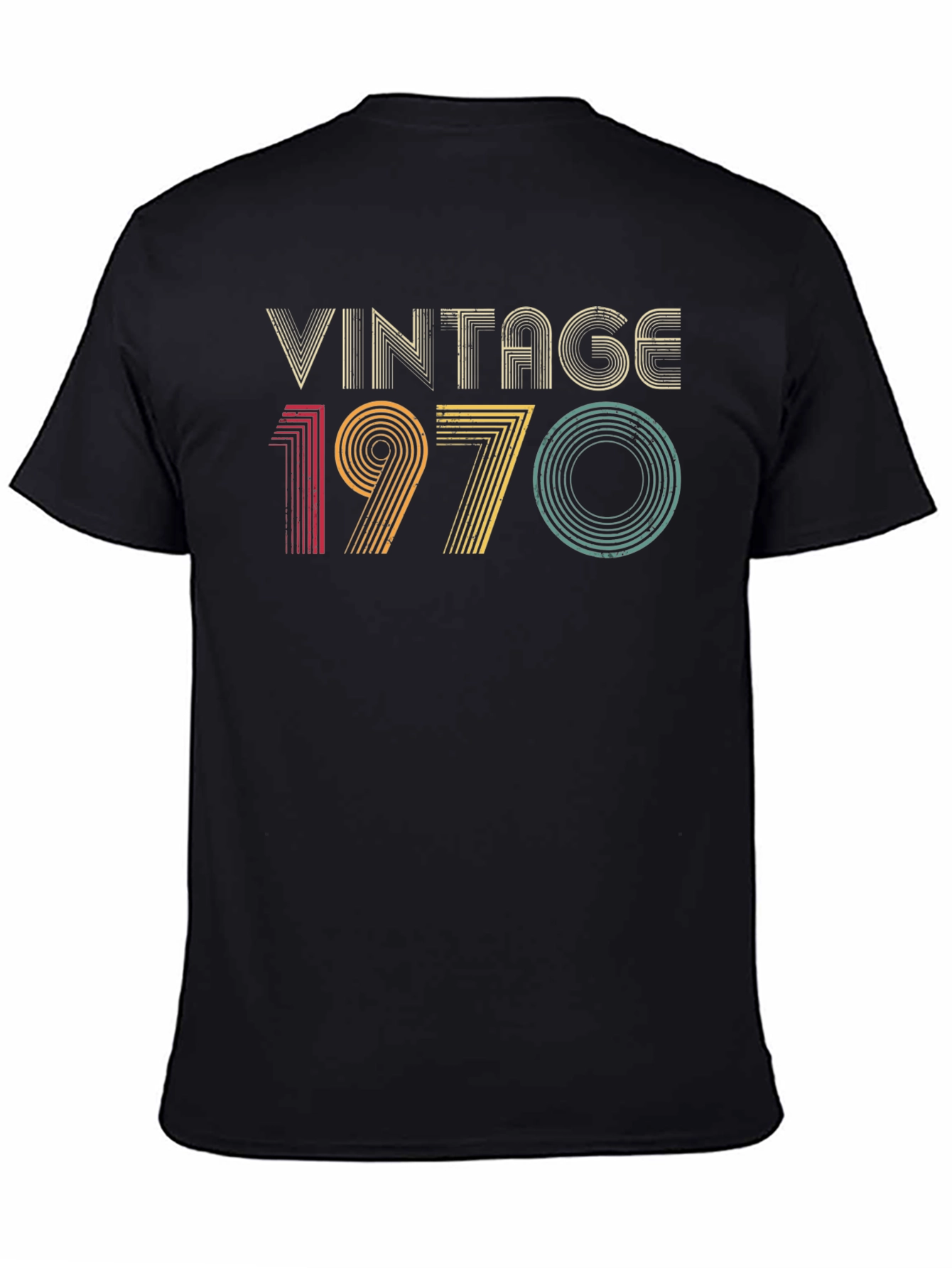 Black Vintage 1970 Graphic T-Shirt view 4
