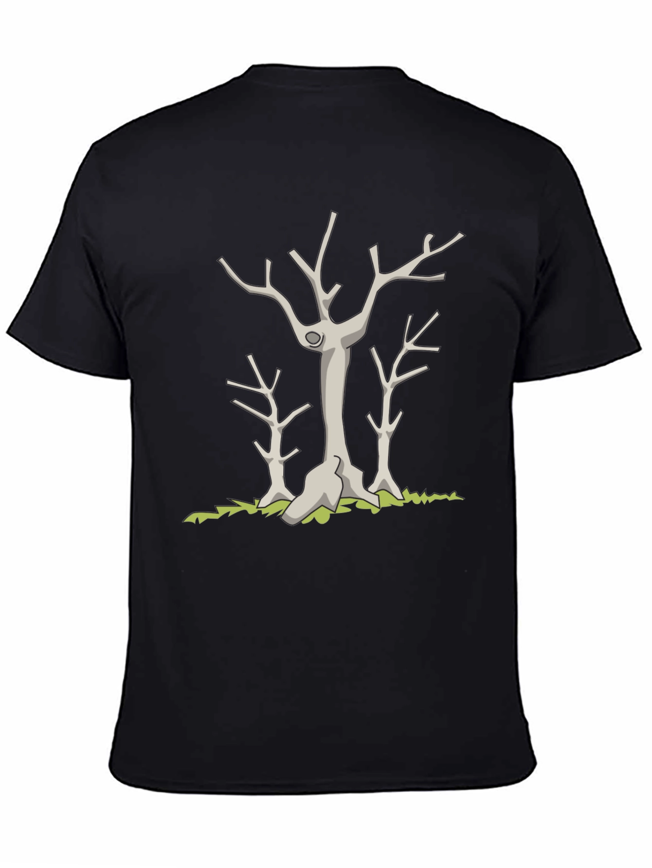 Dead Trees Graphic Black T-Shirt - 4