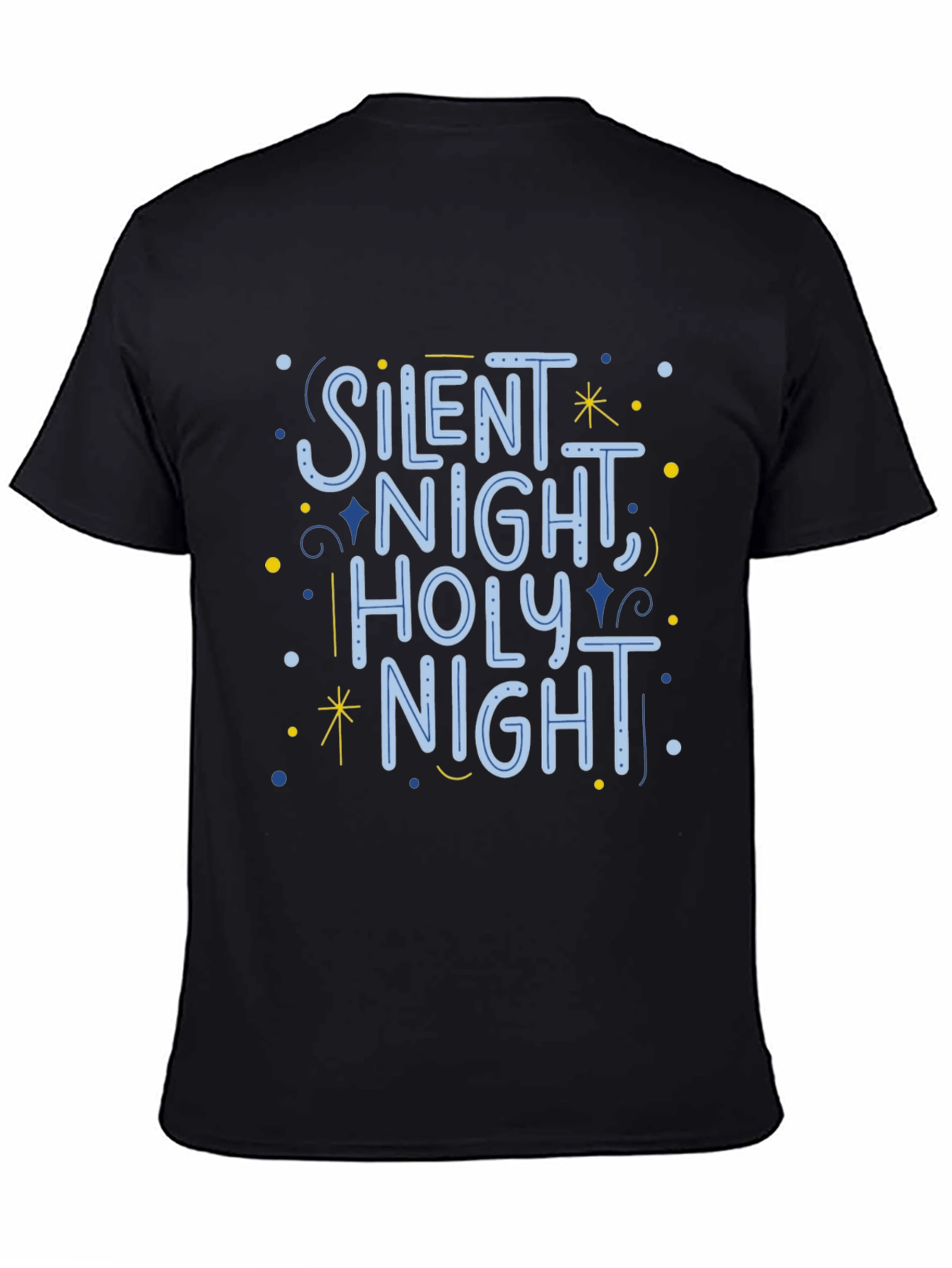Silent Night Holy Night Graphic Tee - 4