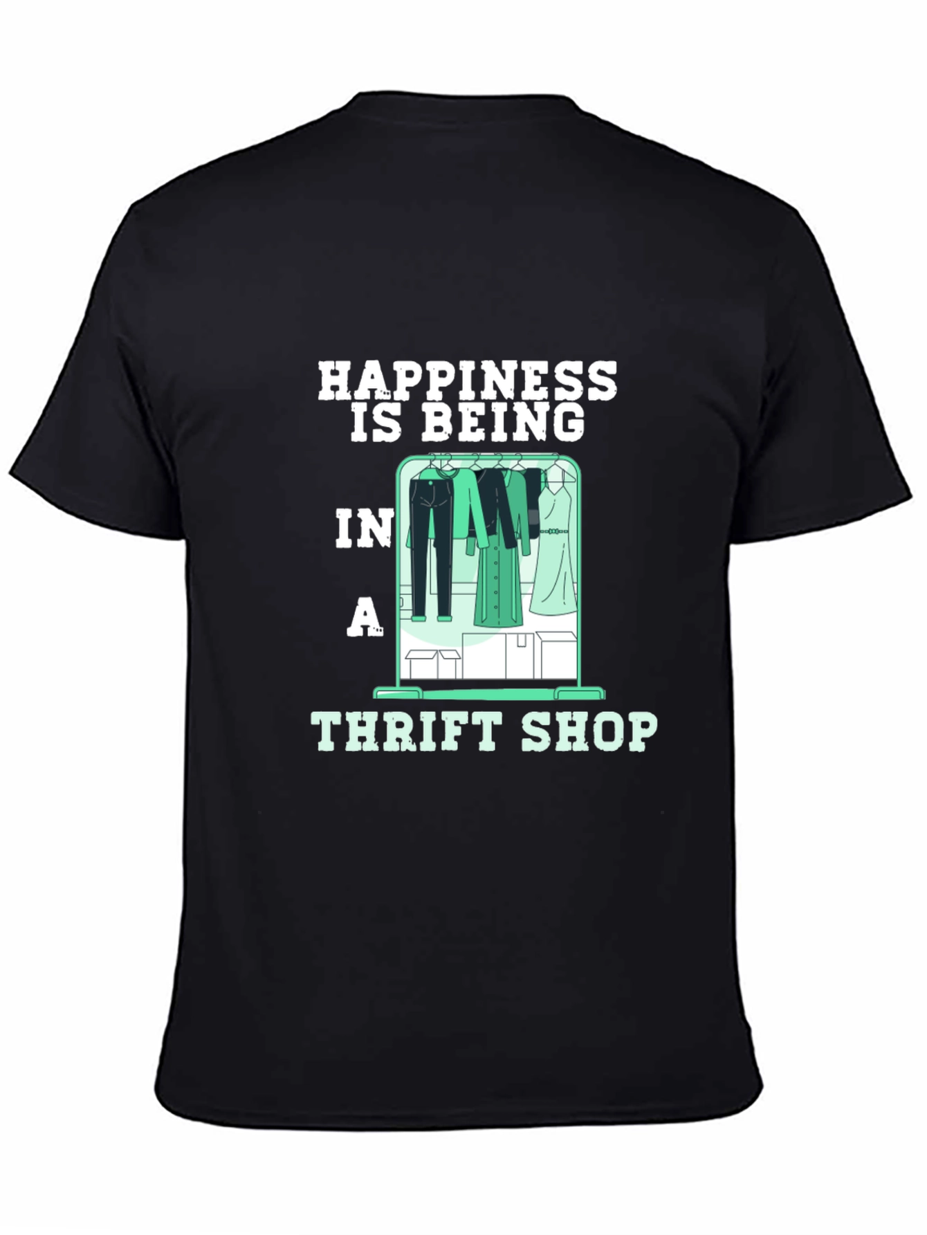 Happiness Thrift Shop Graphic Tee - 4