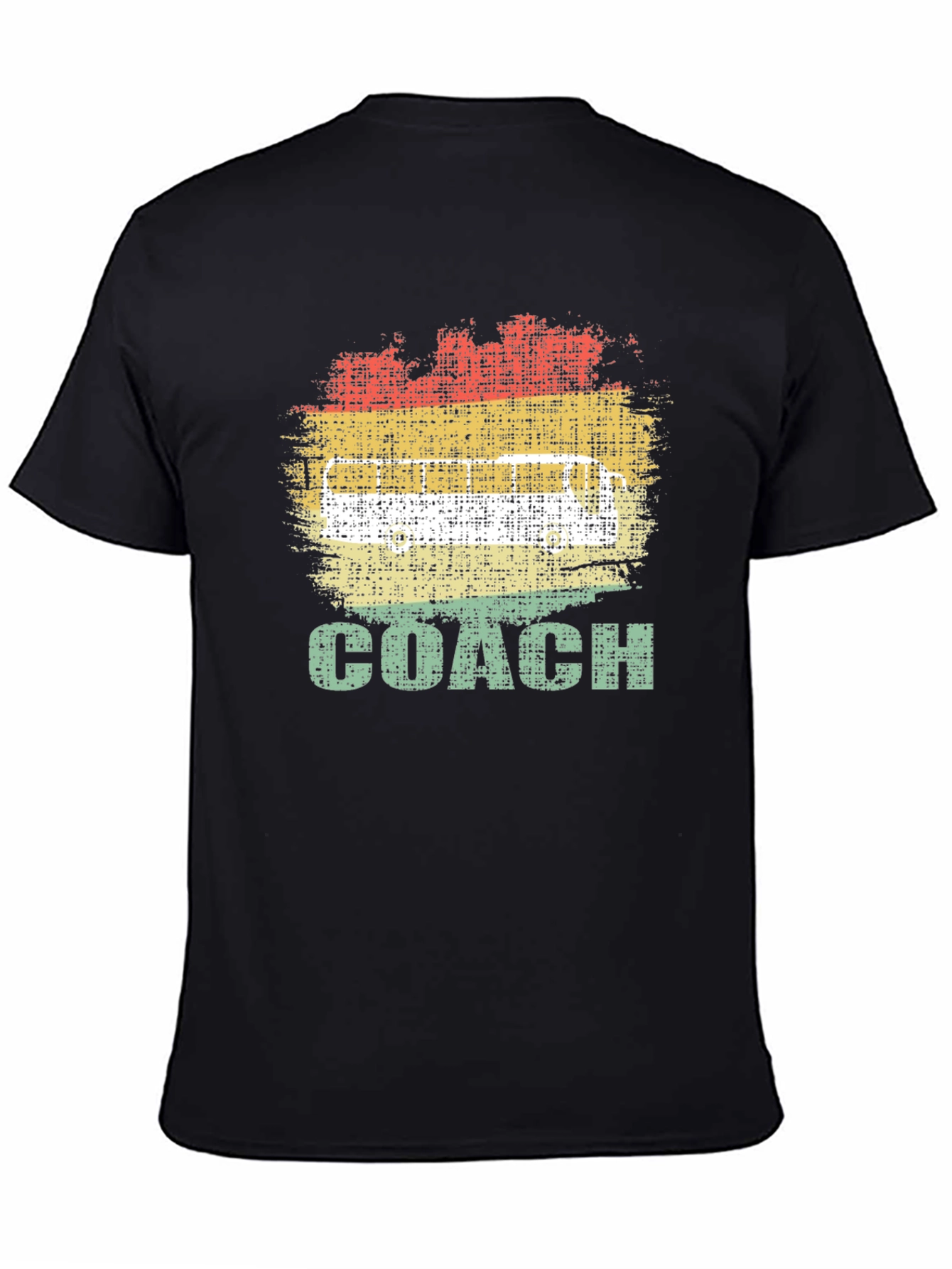 Black Retro Coach T-Shirt view 4