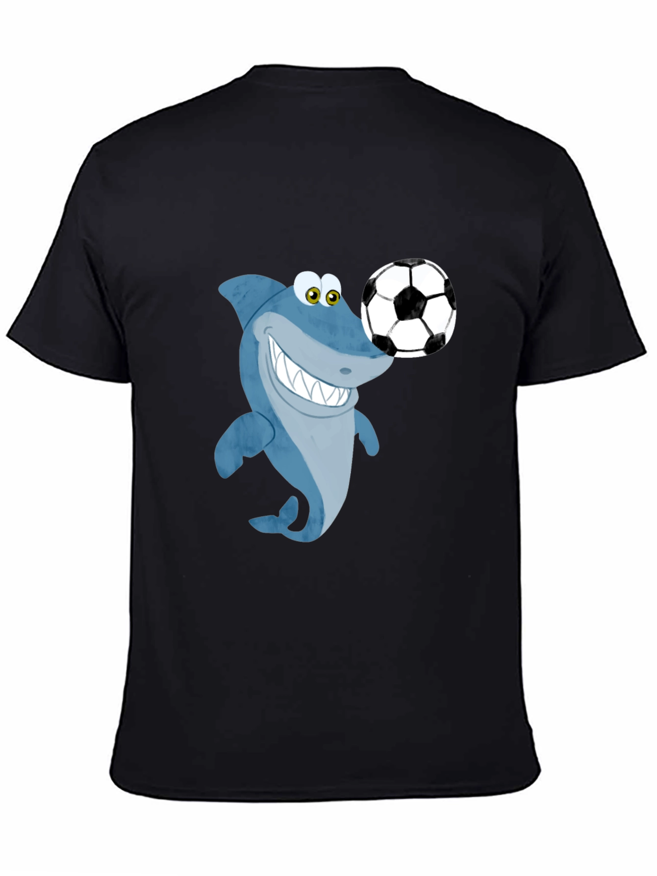 Black Shark Soccer T-Shirt view 4