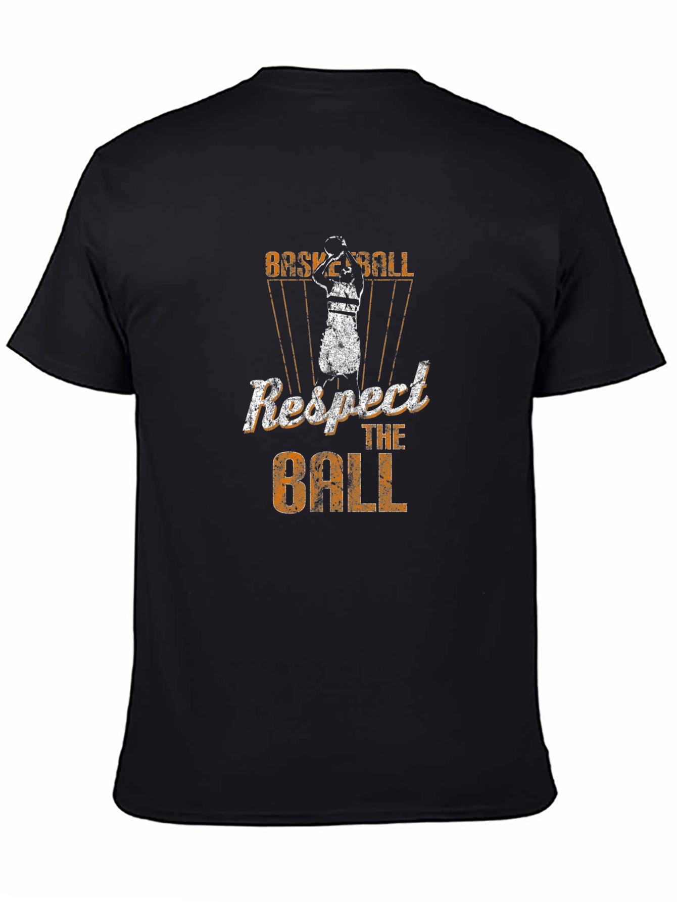 Black Respect the Ball Graphic T-Shirt view 4