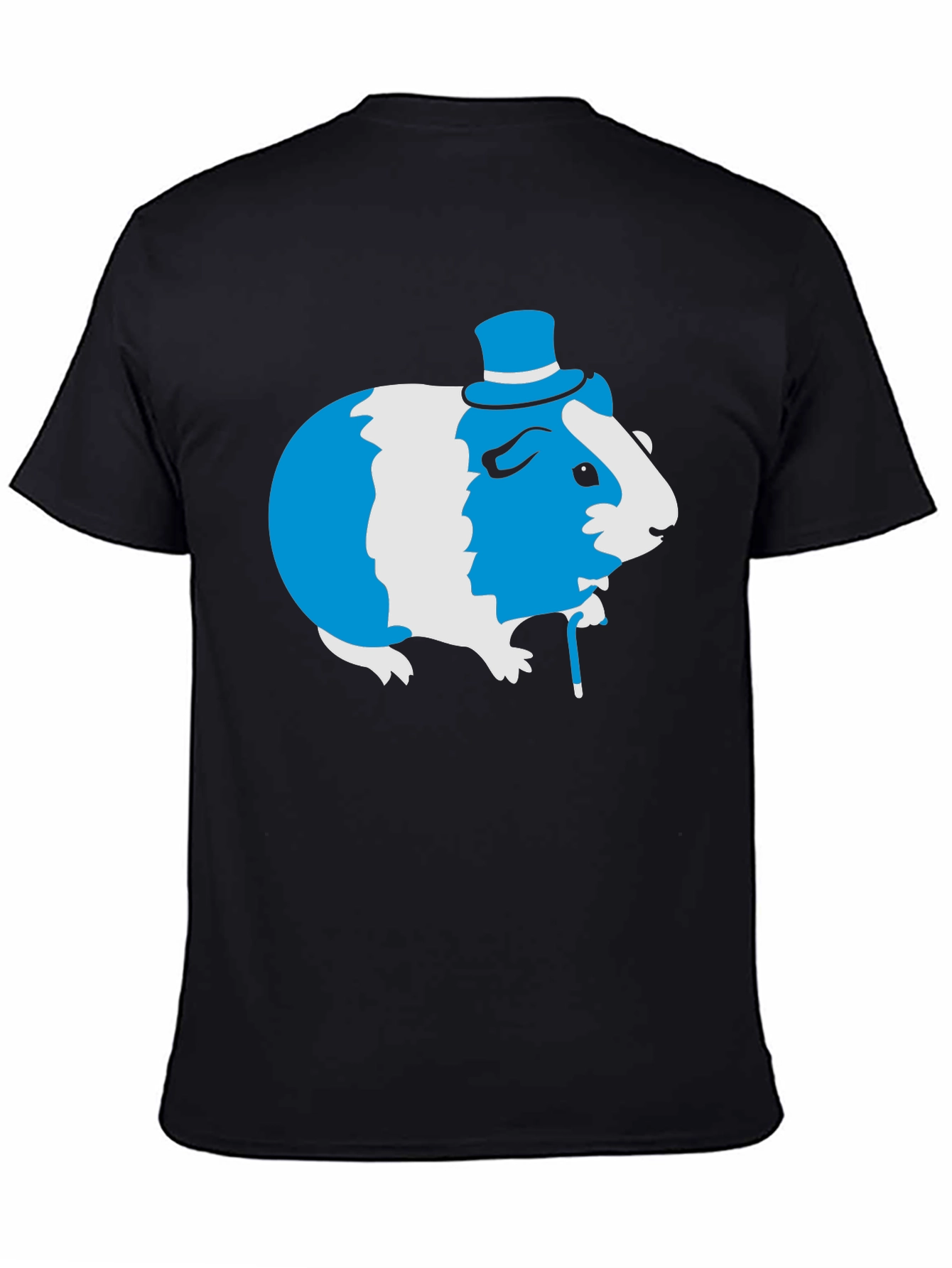 Guinea Pig Top Hat Tee - Unique Graphic T-Shirt - 4