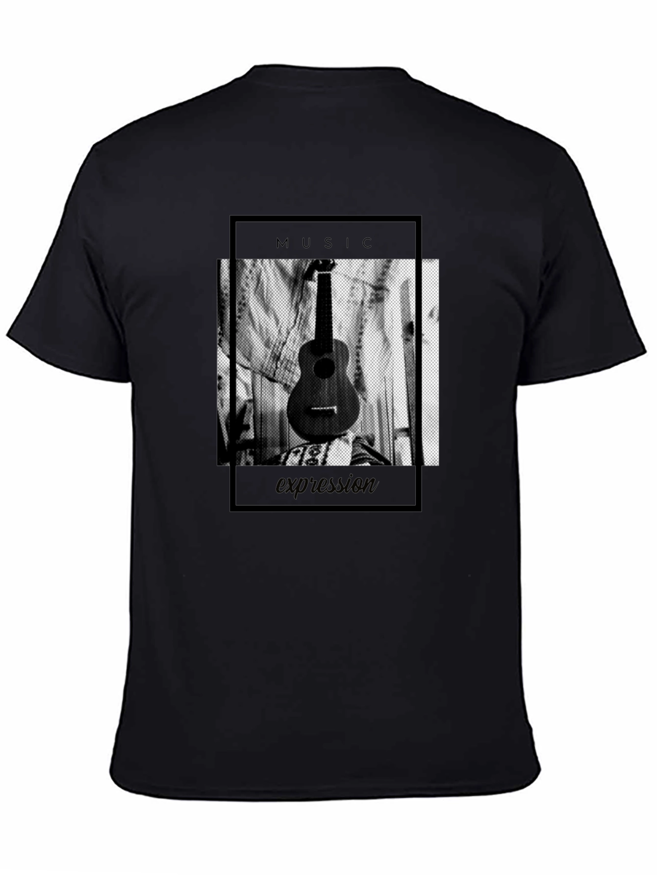Black Music Expression Graphic Tee view 4