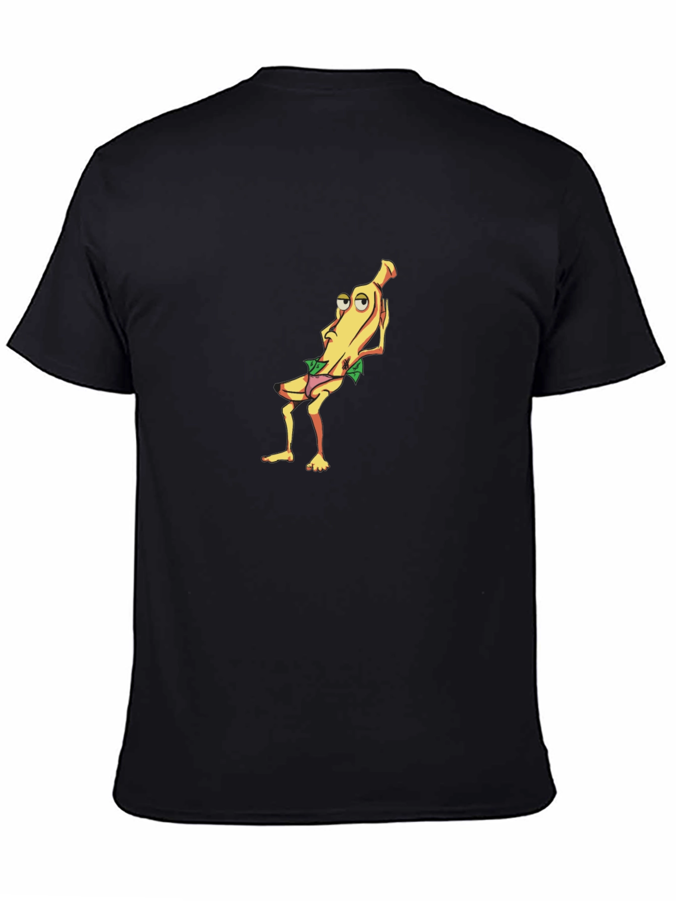 Black Banana Man Graphic T-Shirt view 4
