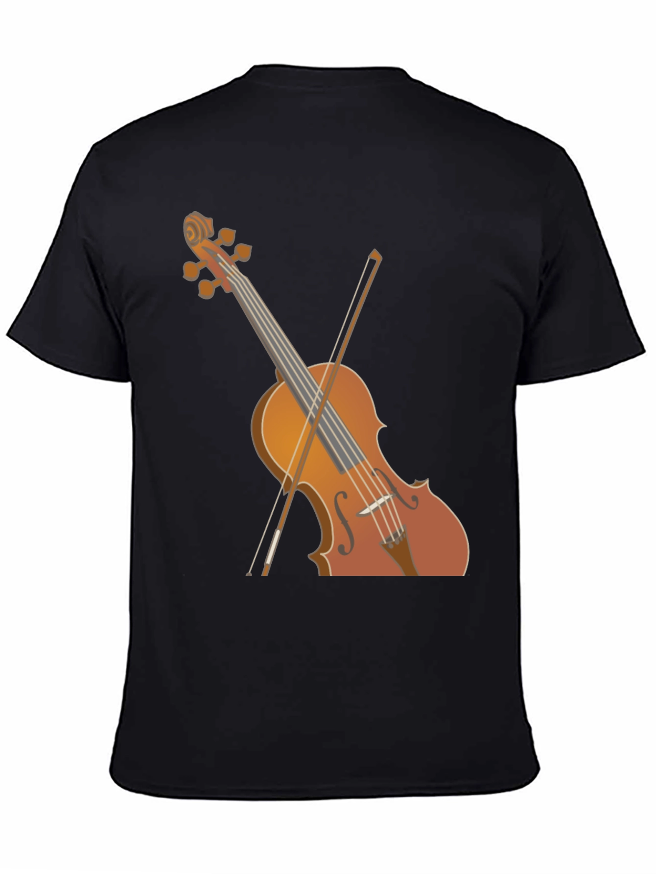 Black Violin Graphic Tee - Music Lover's T-Shirt view 4