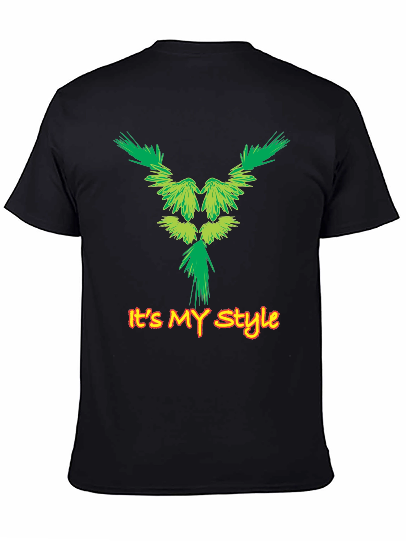 Black It's My Style Graphic T-Shirt view 4