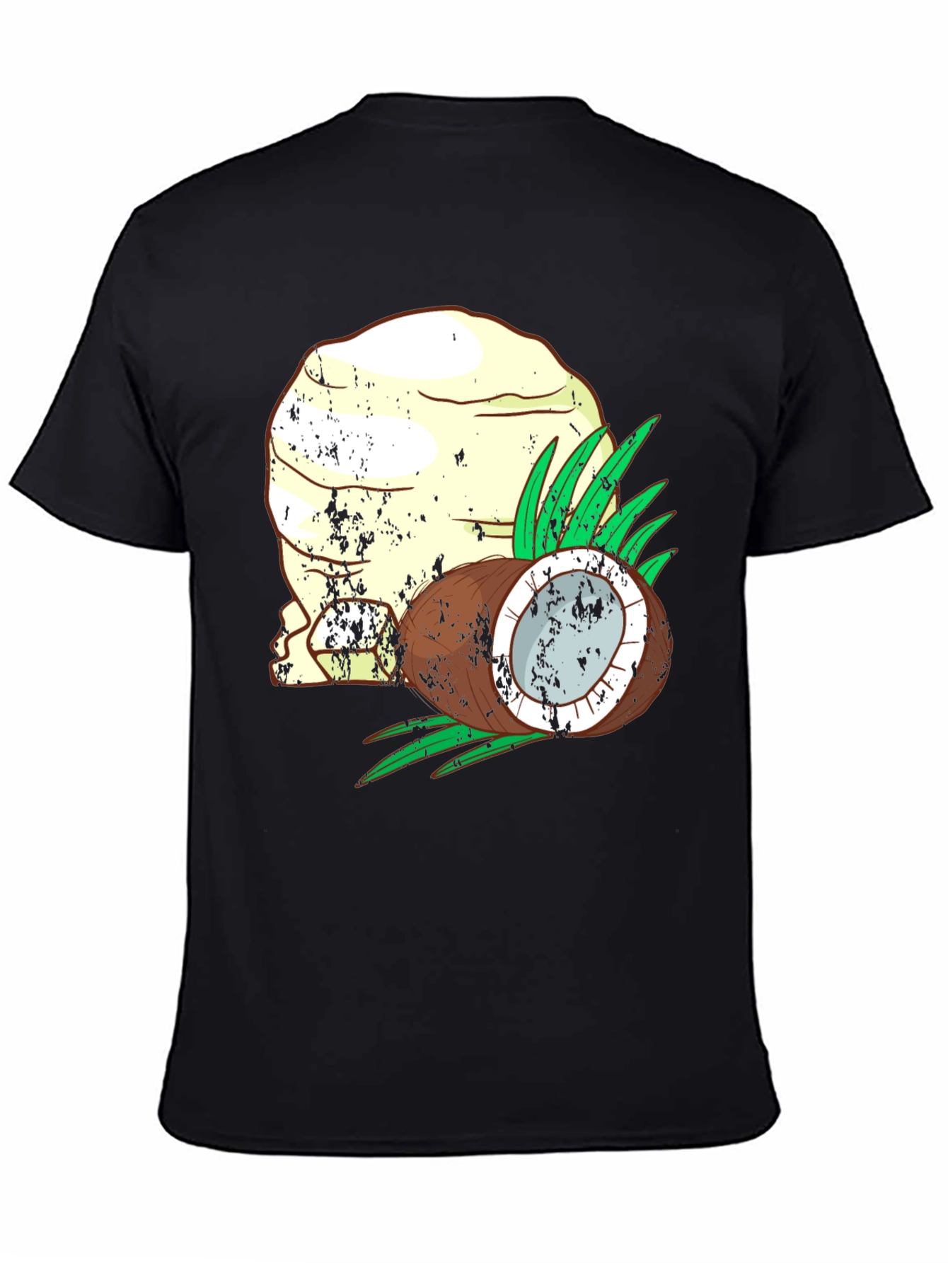 Black Coconut Ice Cream T-Shirt view 4