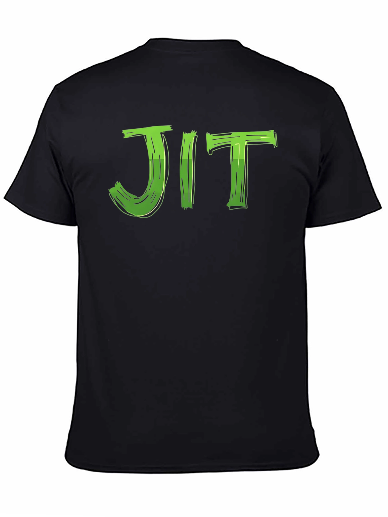Black JIT Graphic Tee - Modern Comfort view 4