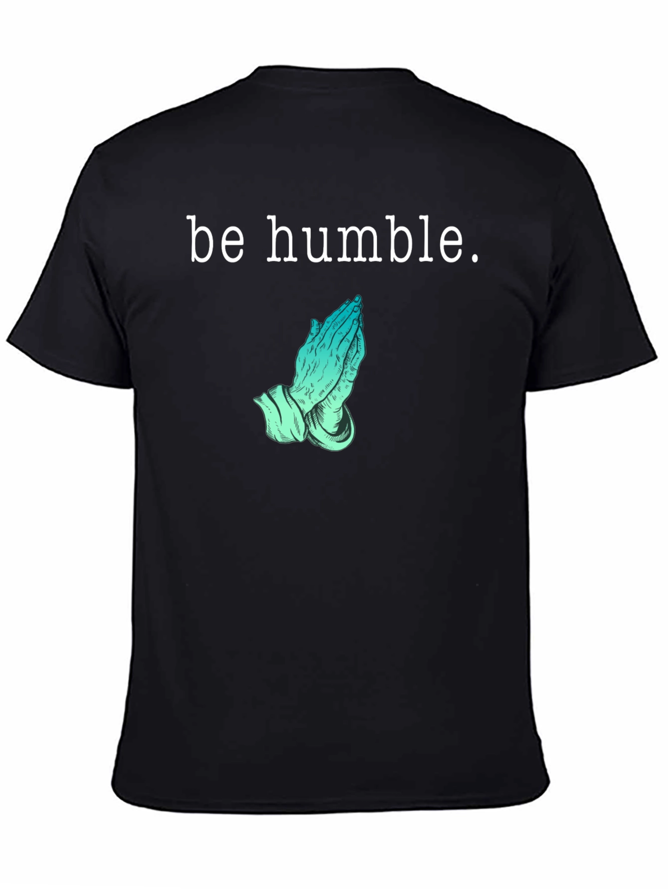 Black Be Humble Graphic T-Shirt - Stylish & Comfortable view 4