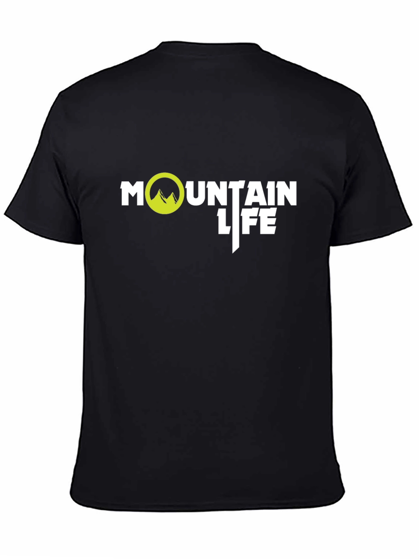 Black Mountain Life Black T-Shirt: Adventure Ready! view 4