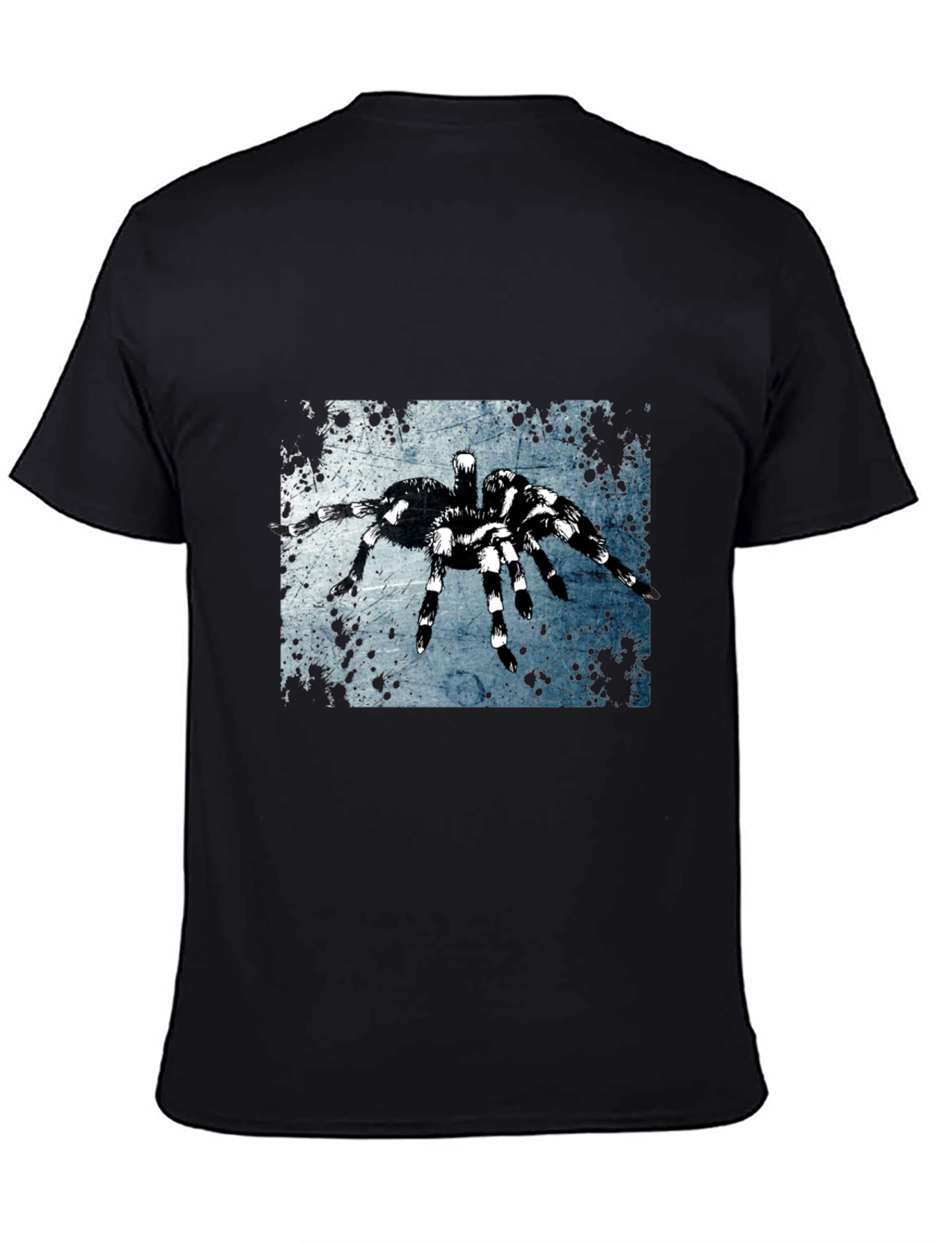 Black Spider Graphic Tee - Black Short Sleeve view 4