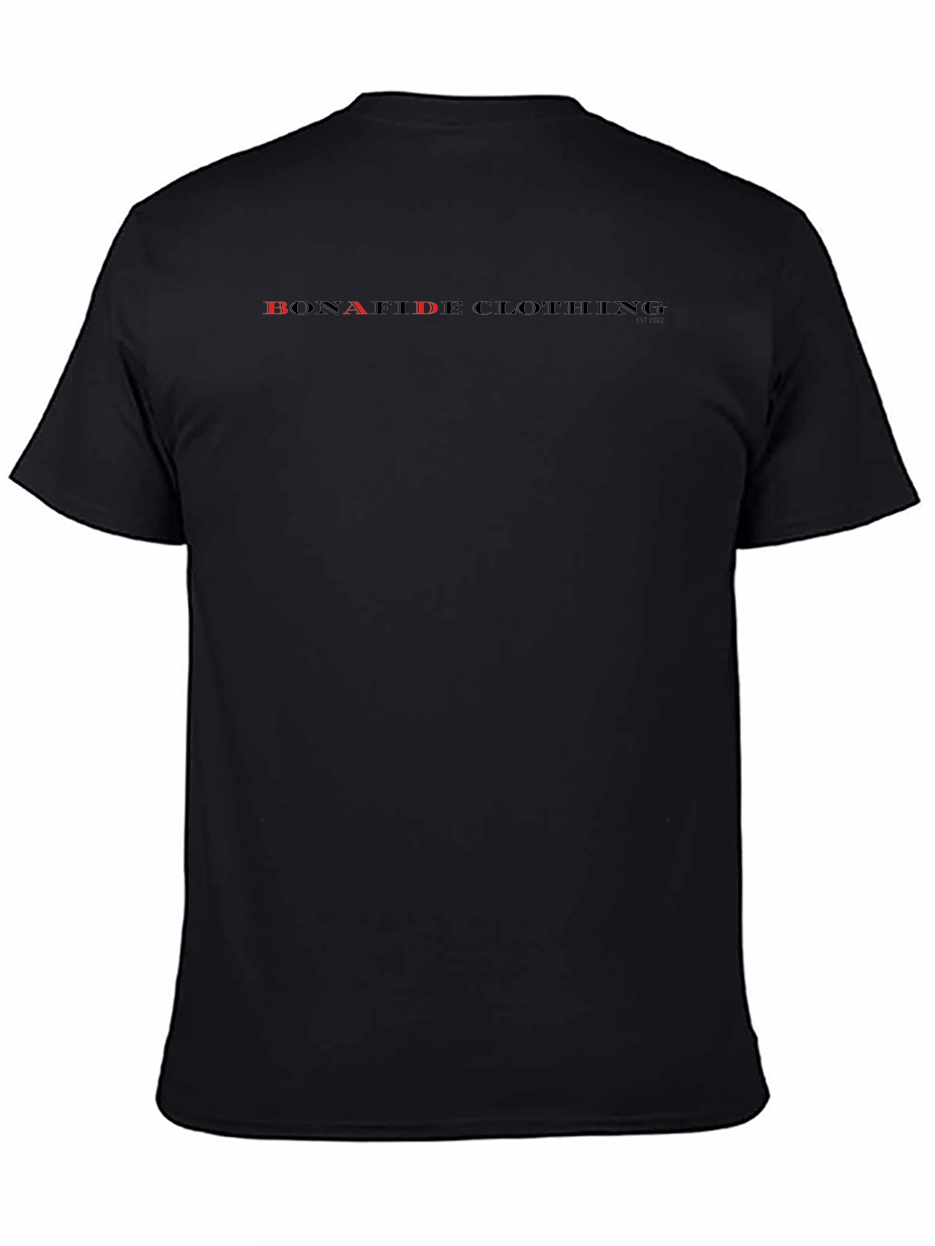 Black Bonafide Clothing Black T-Shirt view 4