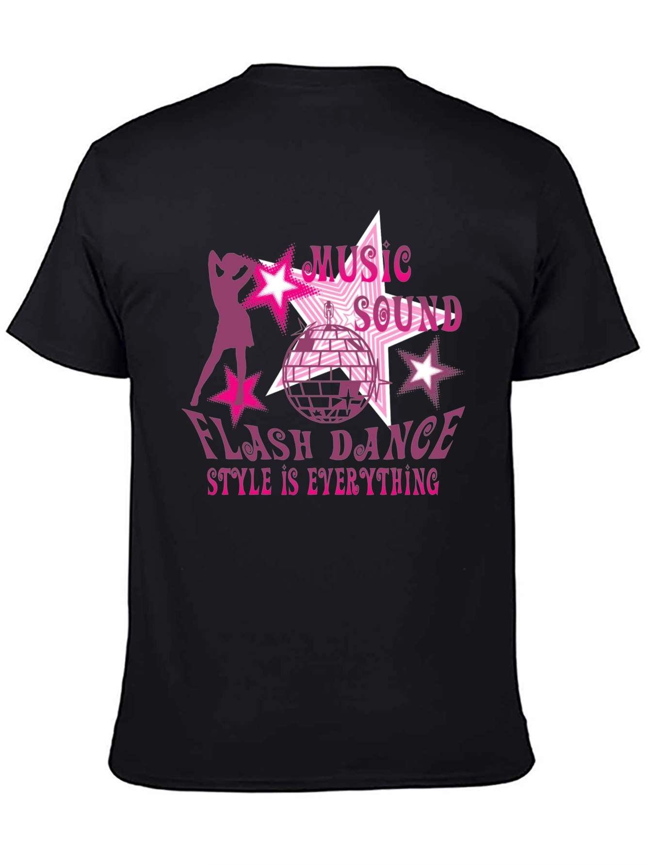 Black Flash Dance Graphic Tee - Style is Everything view 4