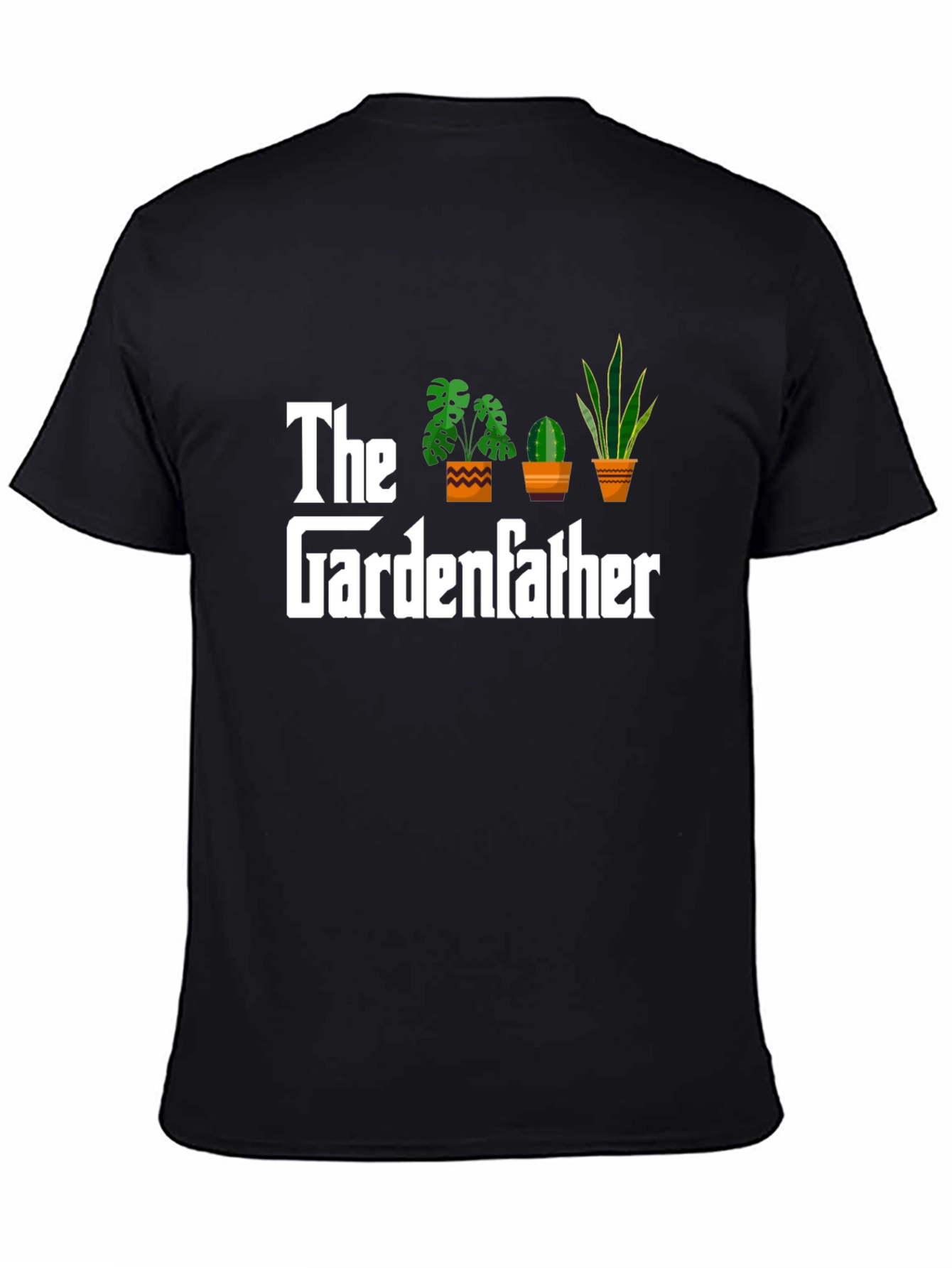 Black The Gardenfather T-Shirt - Plant Lover view 4