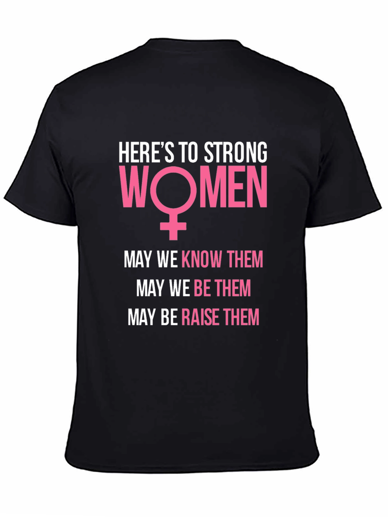 Black Strong Women Graphic T-Shirt - Empowering Feminism Tee view 4