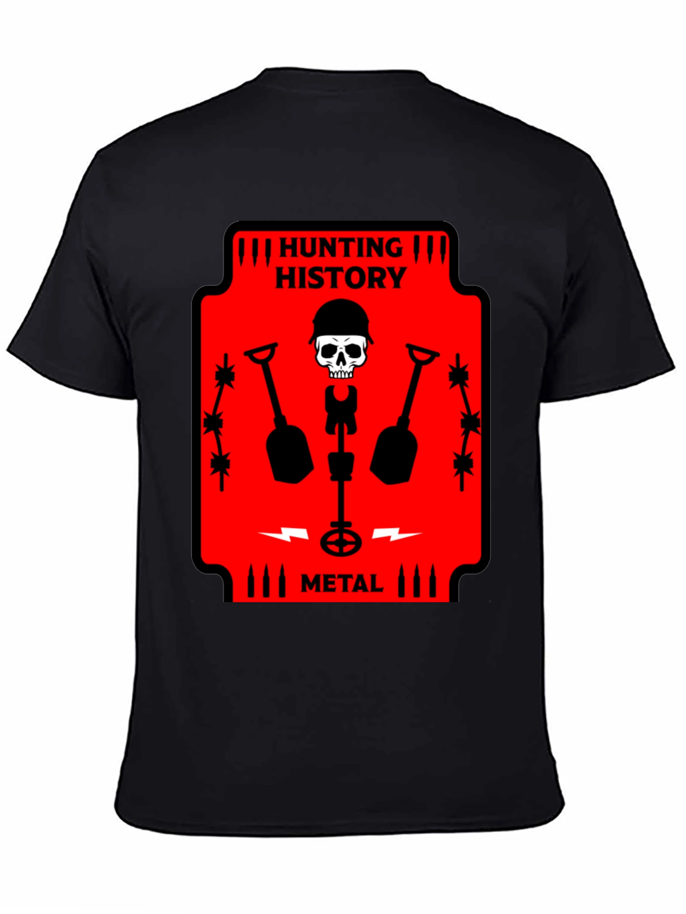 Hunting History Metal Detector T-Shirt - 4
