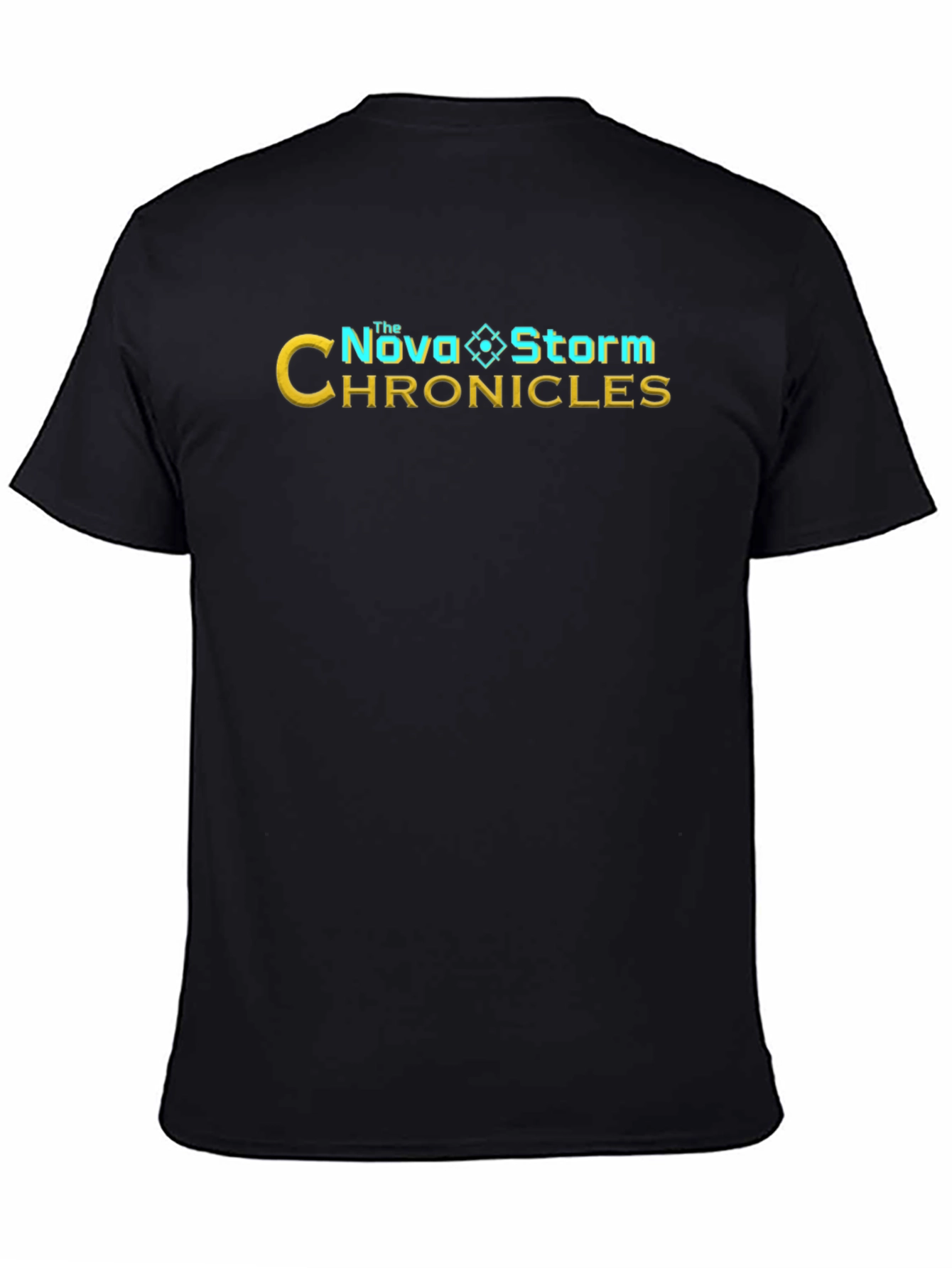 Black Nova Storm Chronicles Black T-Shirt view 4