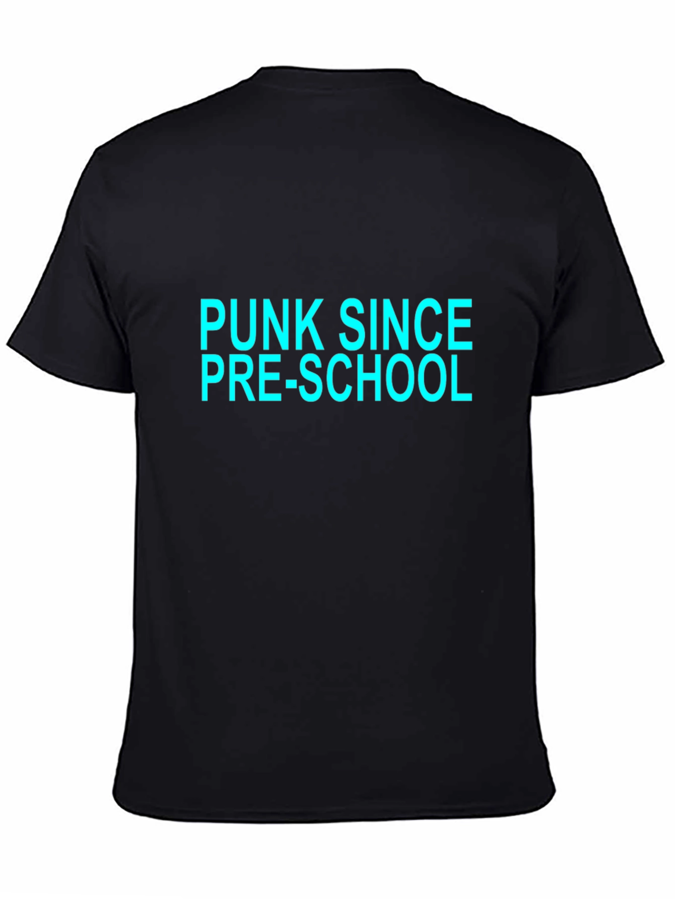 Black Punk Since Pre-School Graphic T-Shirt view 4