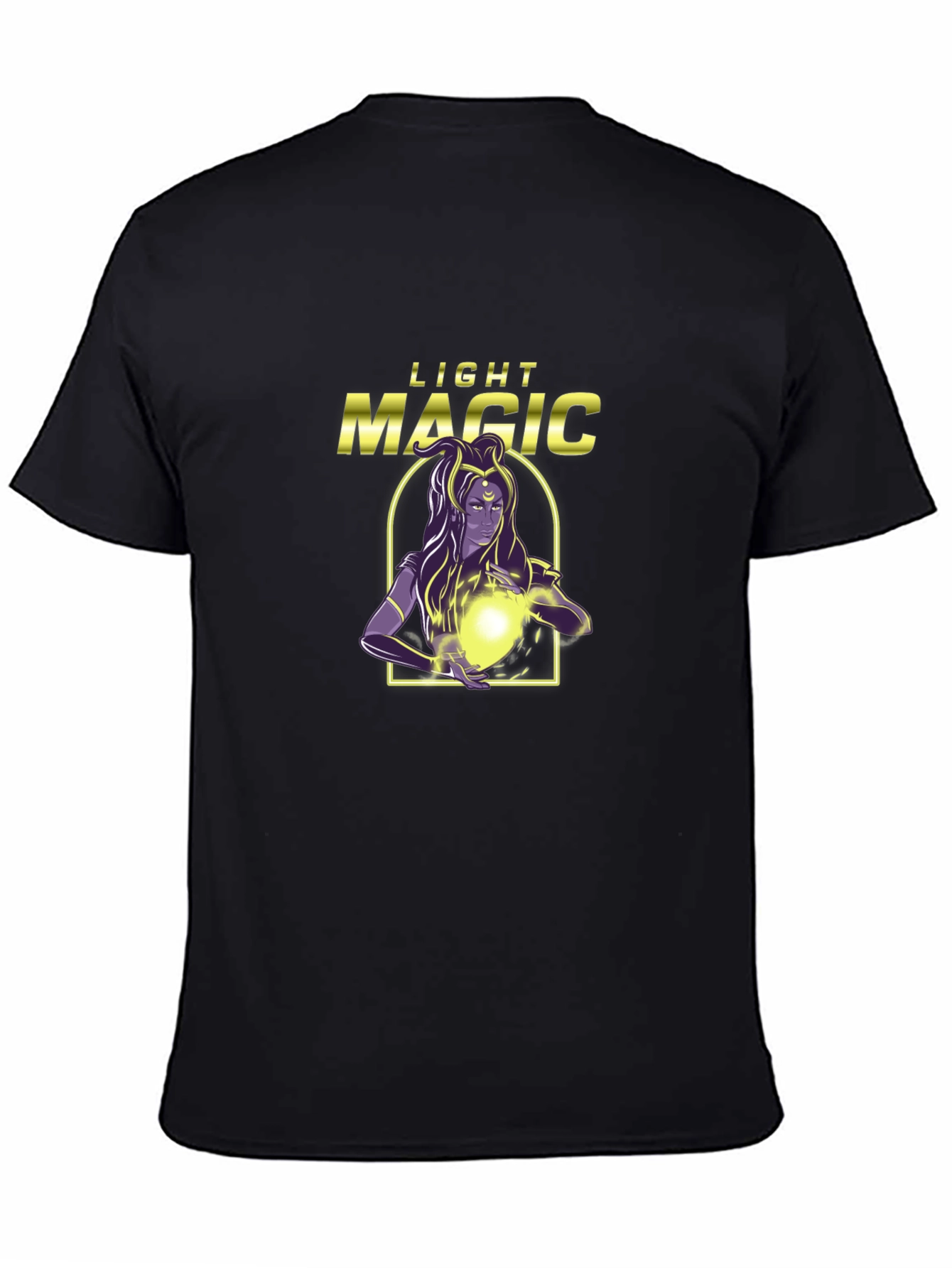 Black Light Magic Graphic T-Shirt view 4
