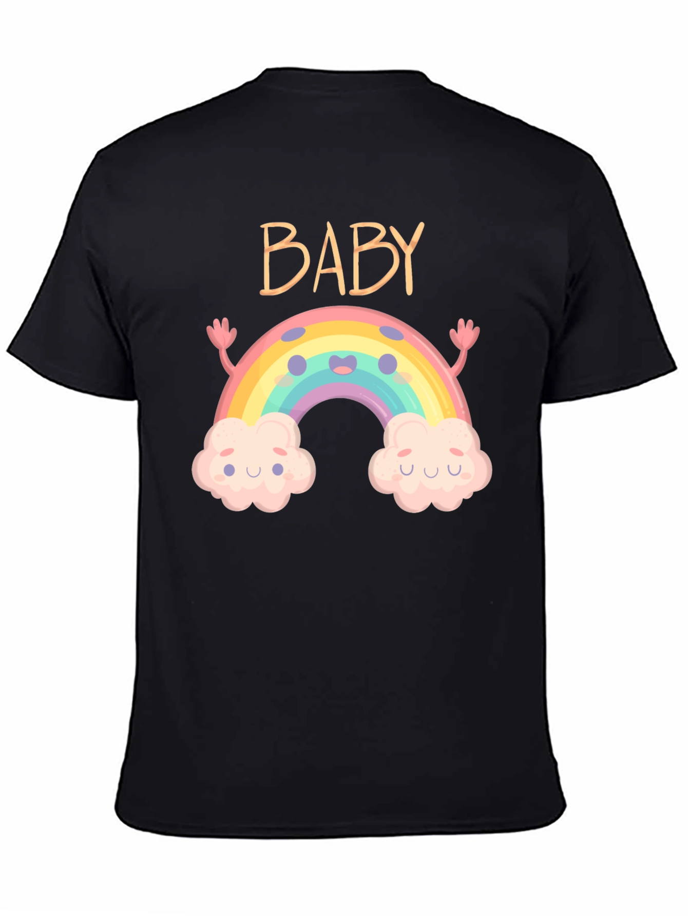 Baby Rainbow Graphic Tee - Cute & Comfy - 4