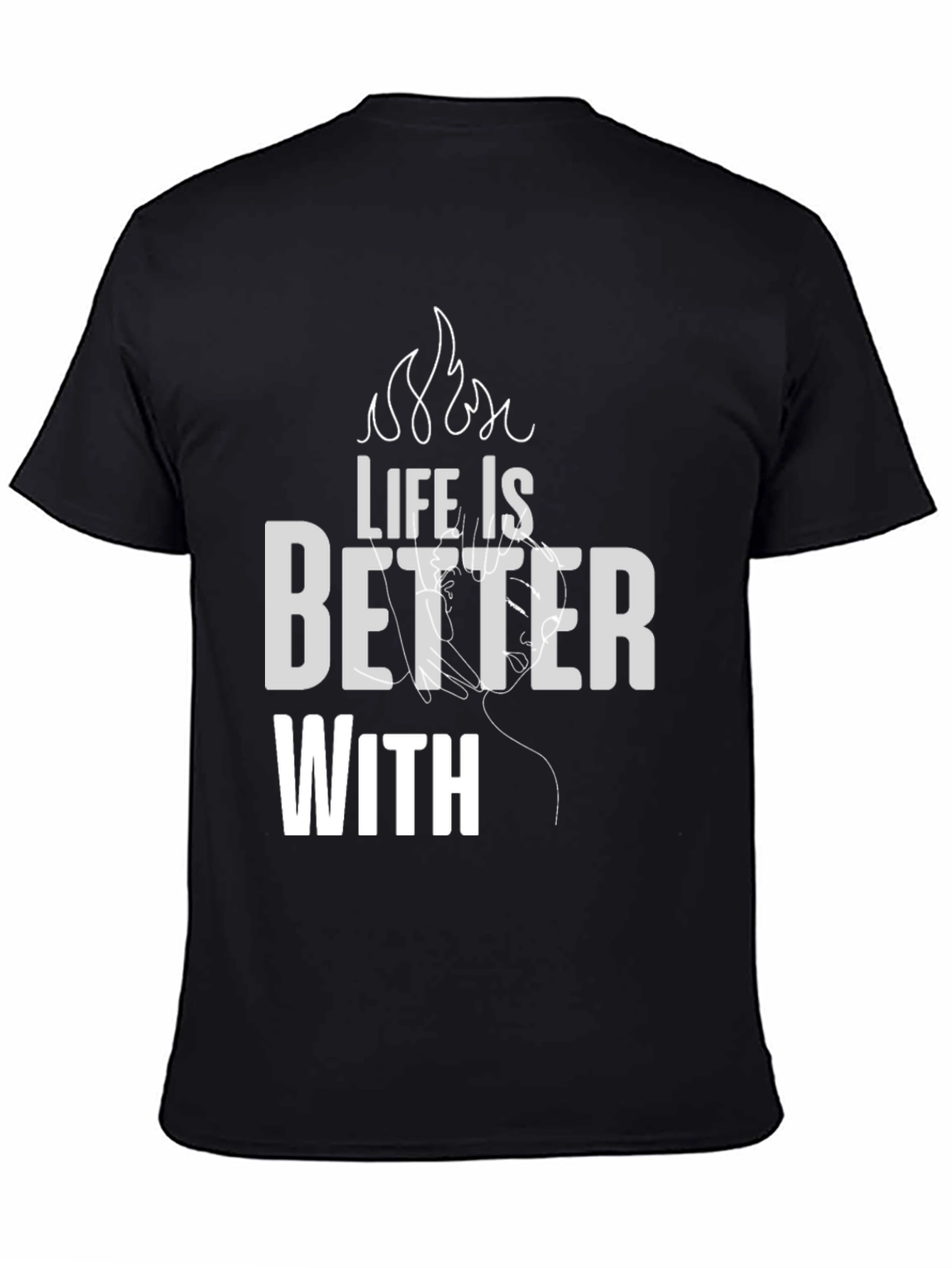 Black Life is Better With T-Shirt view 4
