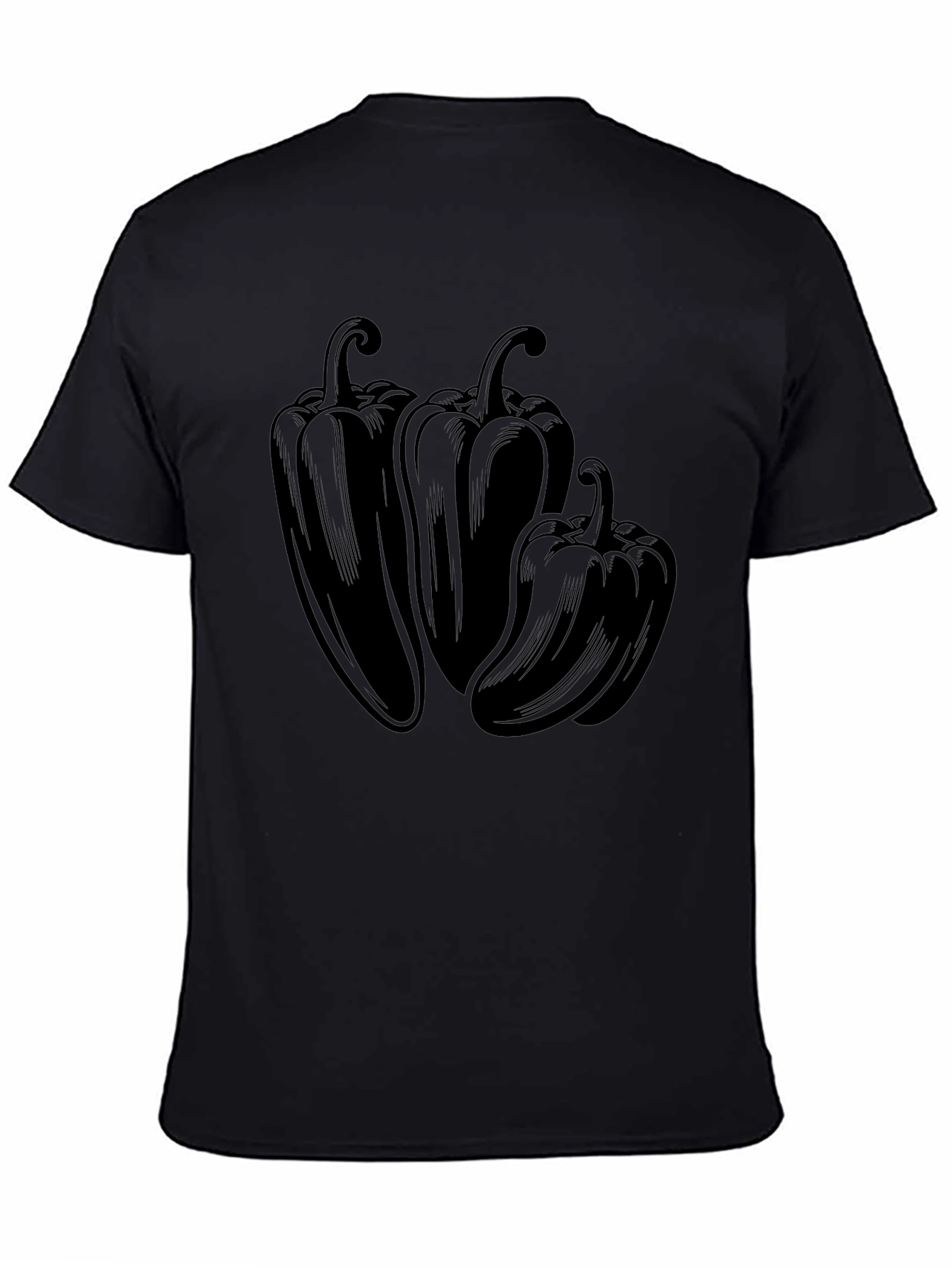 Black Black Pepper Graphic Tee - Stylish Unisex T-Shirt view 4