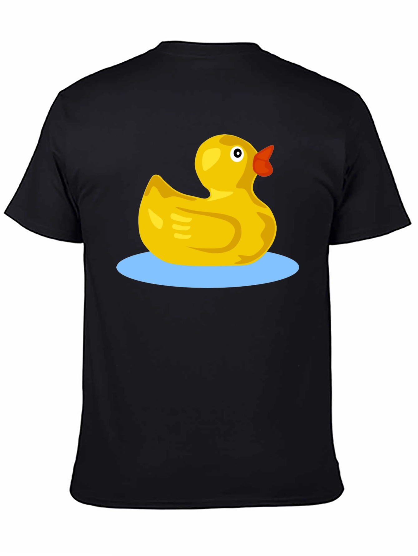 Black Rubber Duckie Black T-Shirt view 4