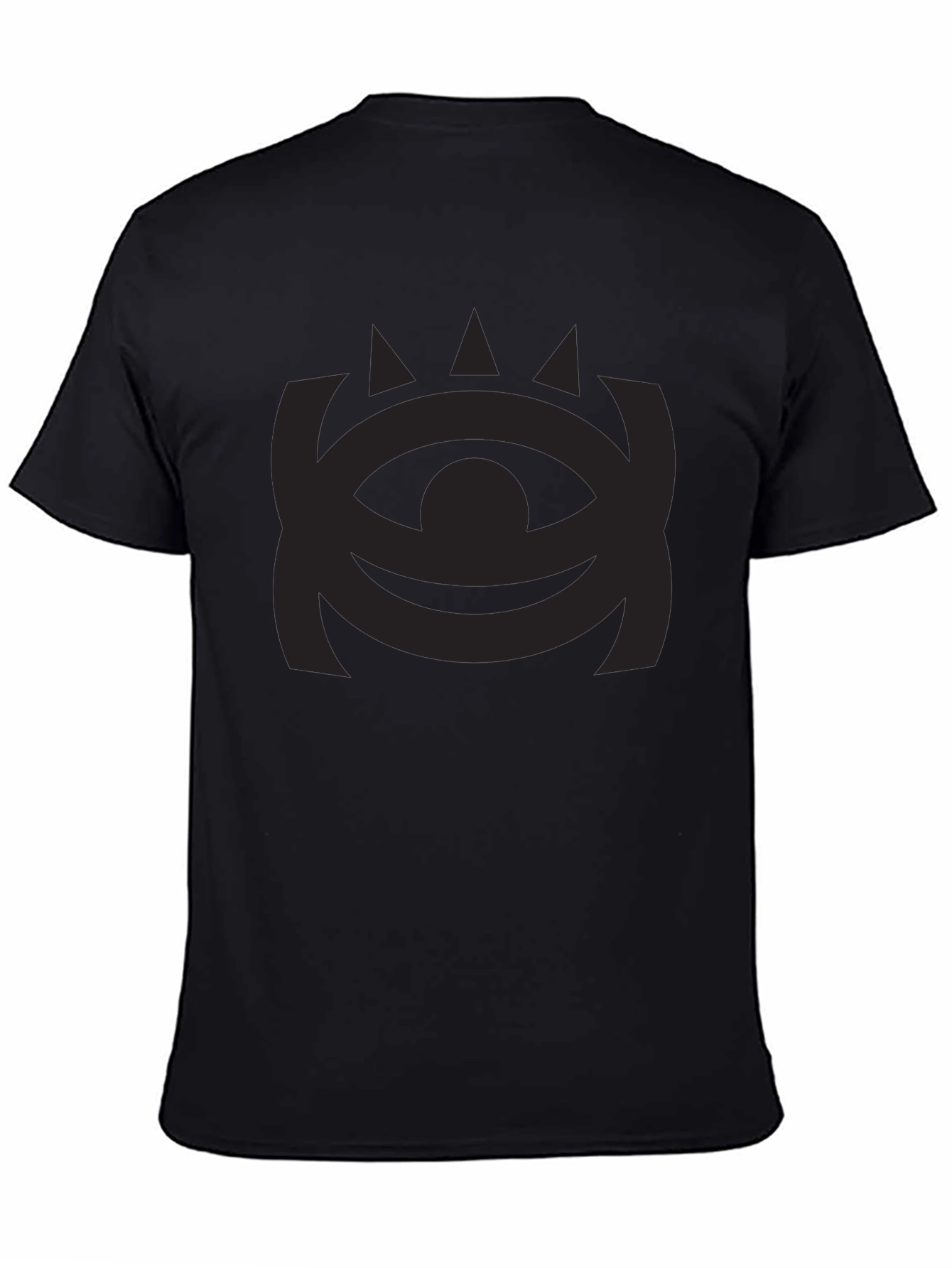 Black Dark Eye Graphic Tee - Mens Black T-Shirt view 4