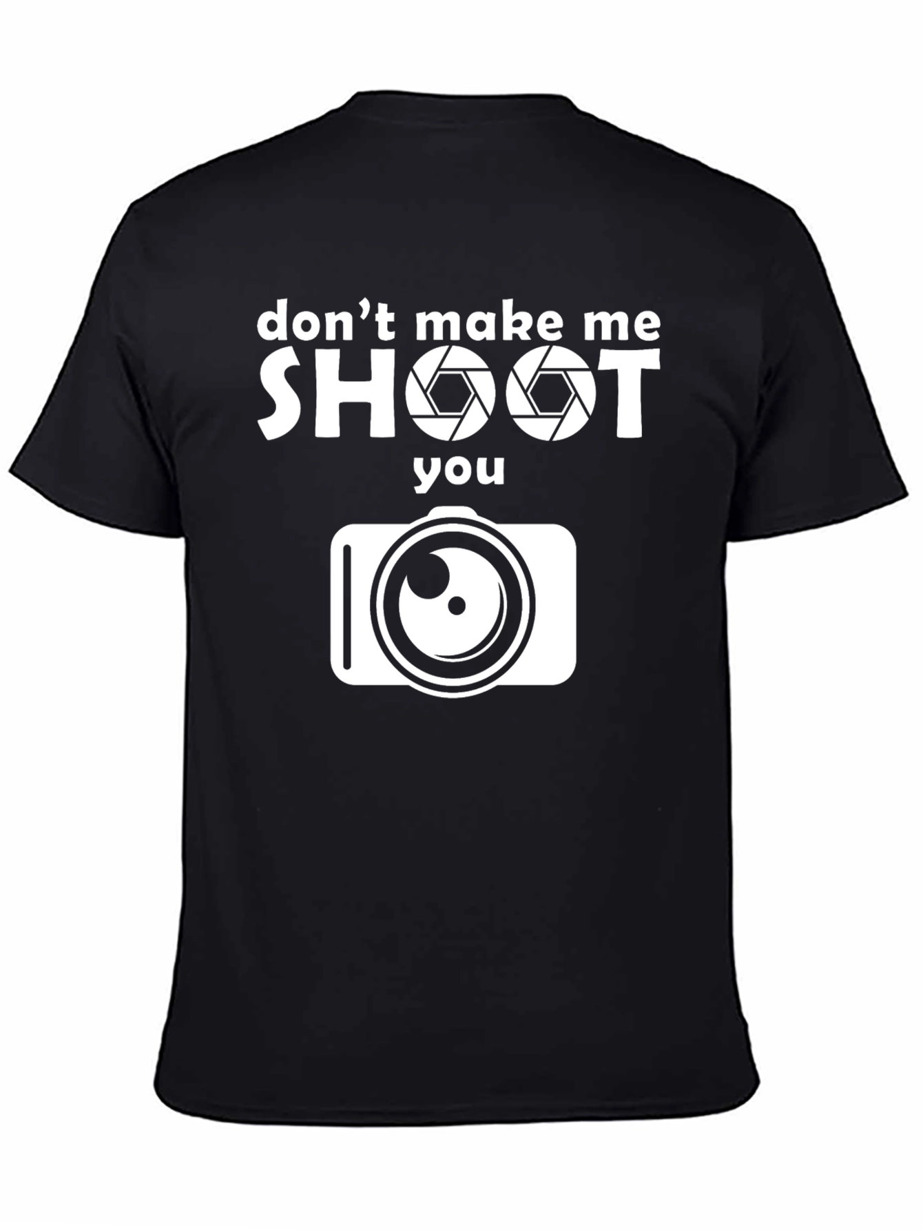 Black Don't Make Me Shoot You T-Shirt view 4