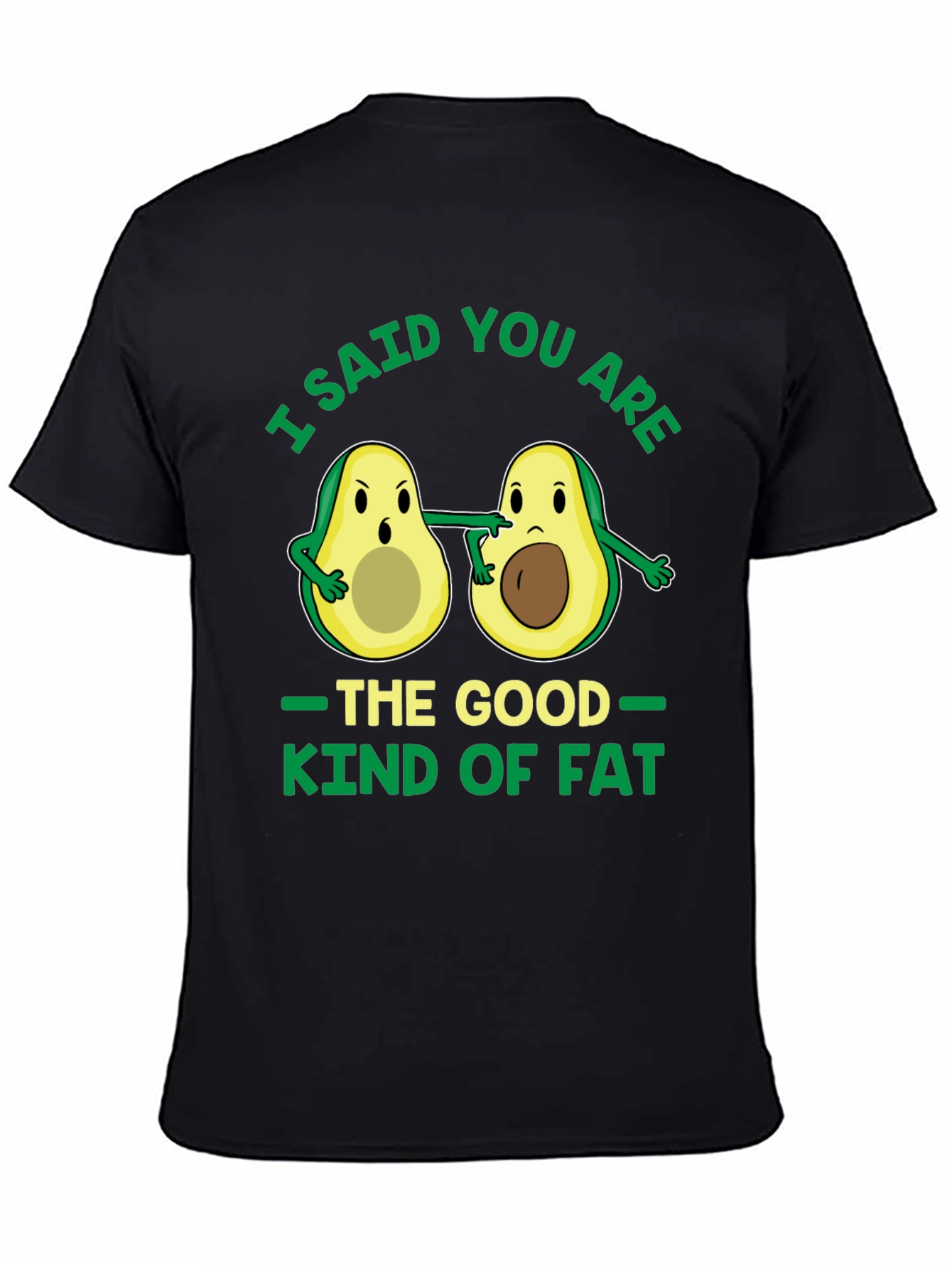 Black Avocado Good Fat Graphic T-Shirt view 4