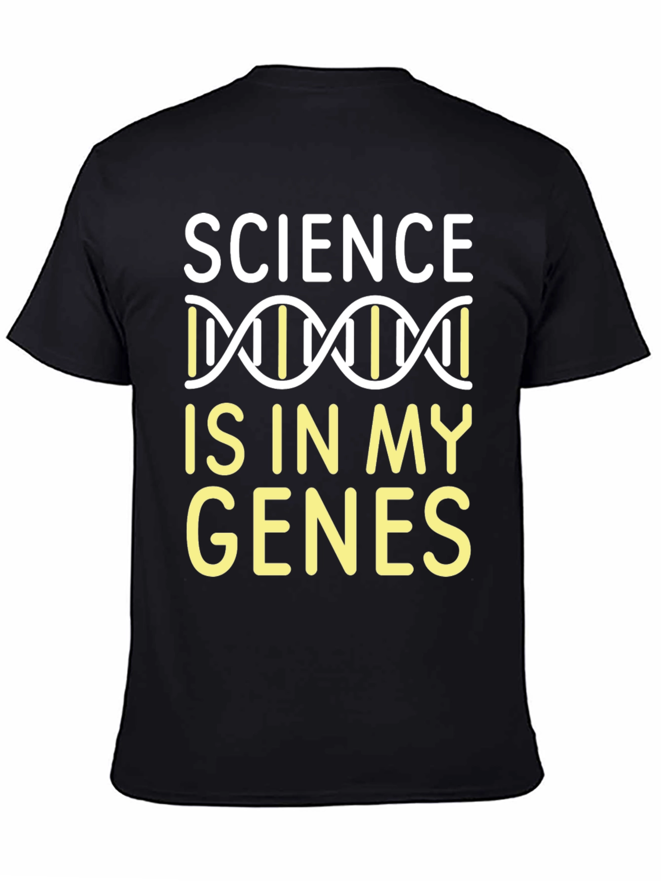Black Science Is In My Genes T-Shirt view 4