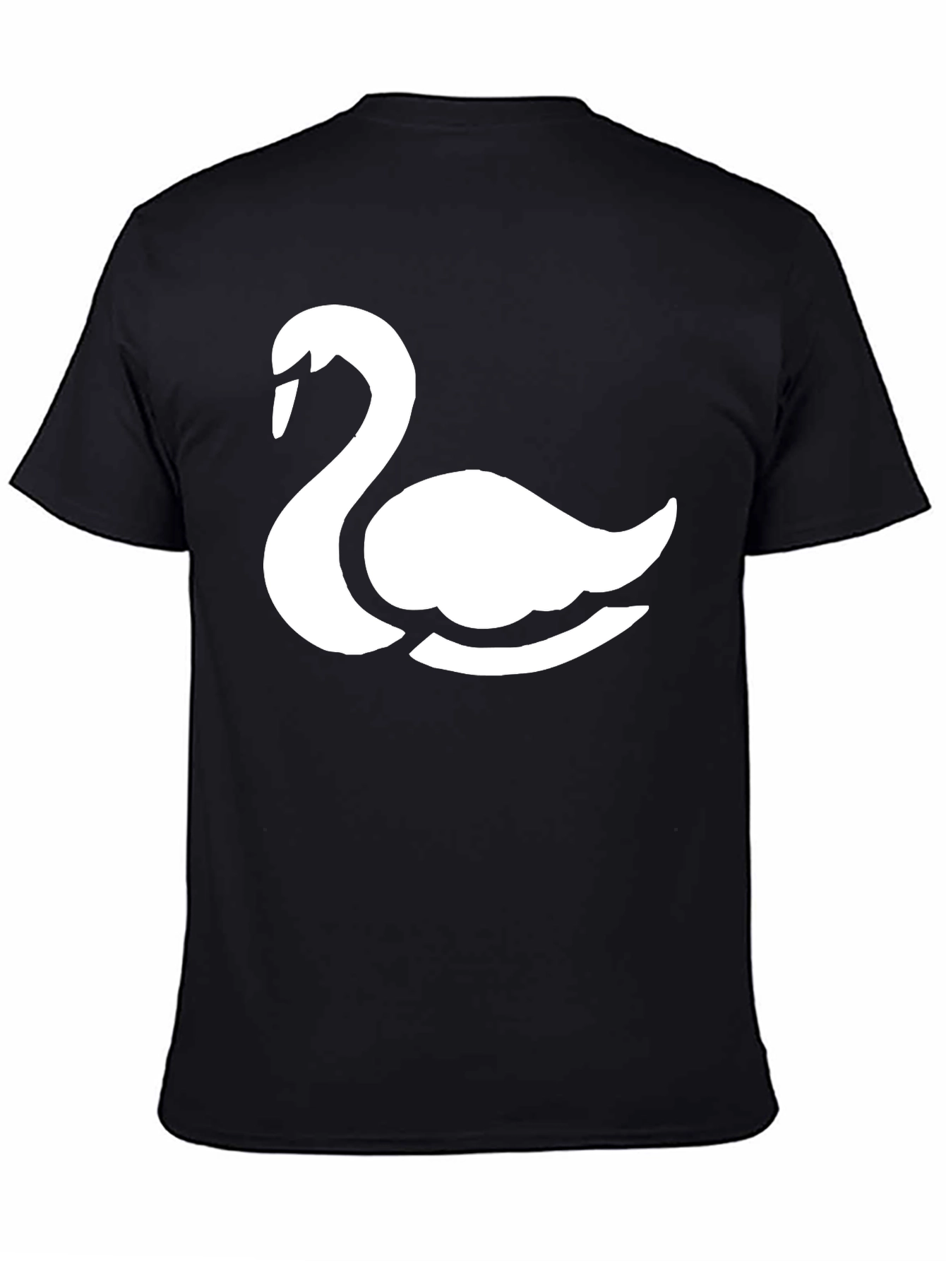 Black Swan Graphic Black T-Shirt - Stylish & Comfortable view 4