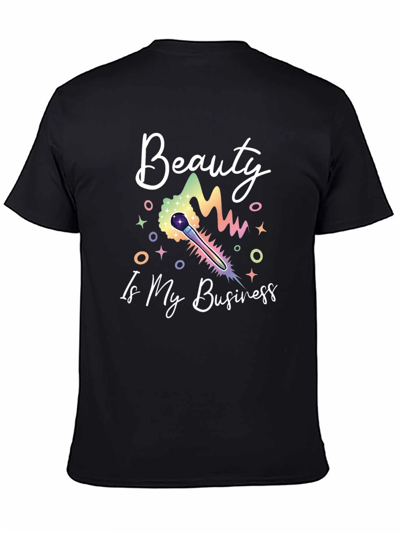 Black Beauty Is My Business T-Shirt - Makeup Artist Tee view 4