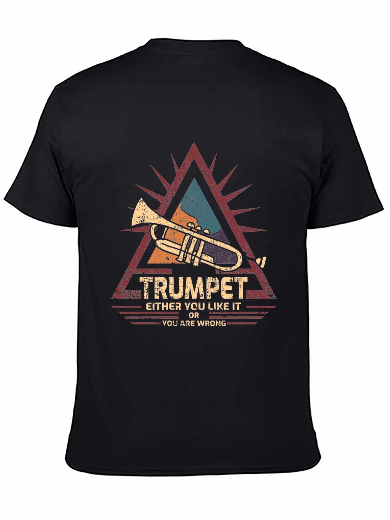 Black Trumpet T-Shirt - Either You Like It Or... view 4