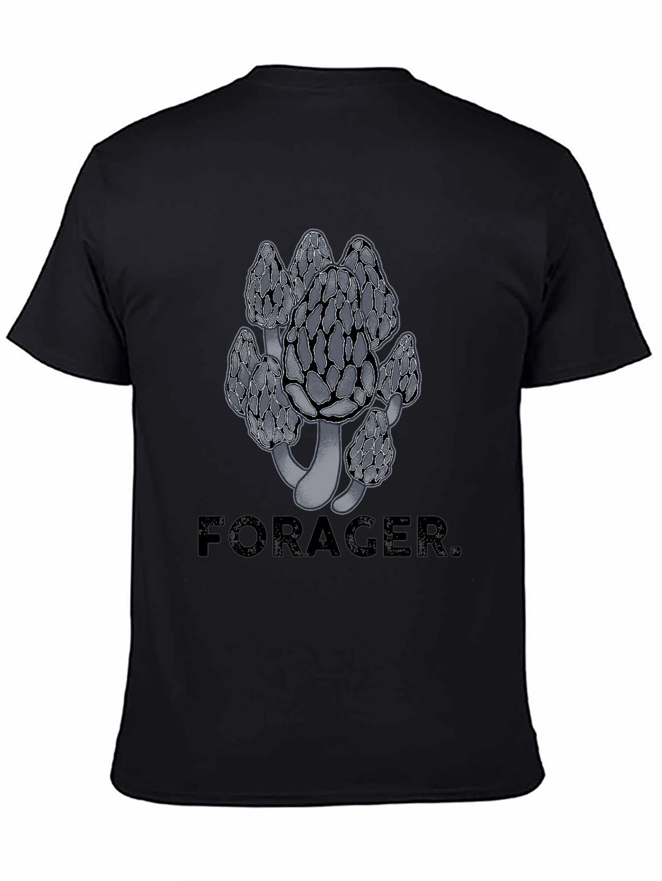 Black Forager Graphic Tee view 4