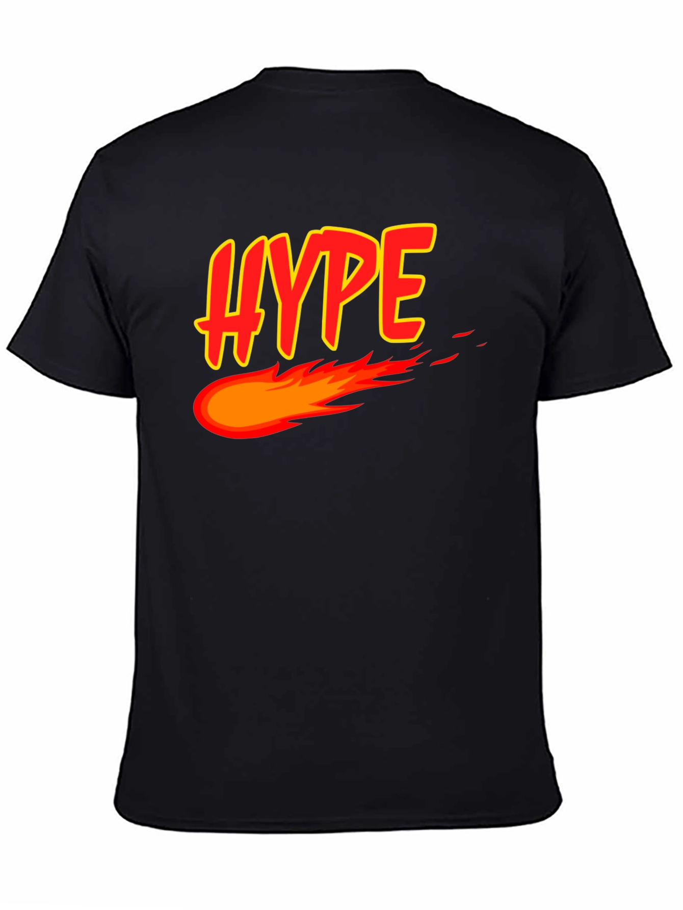 Black Hype Meteor Graphic Tee - Bold Style view 4