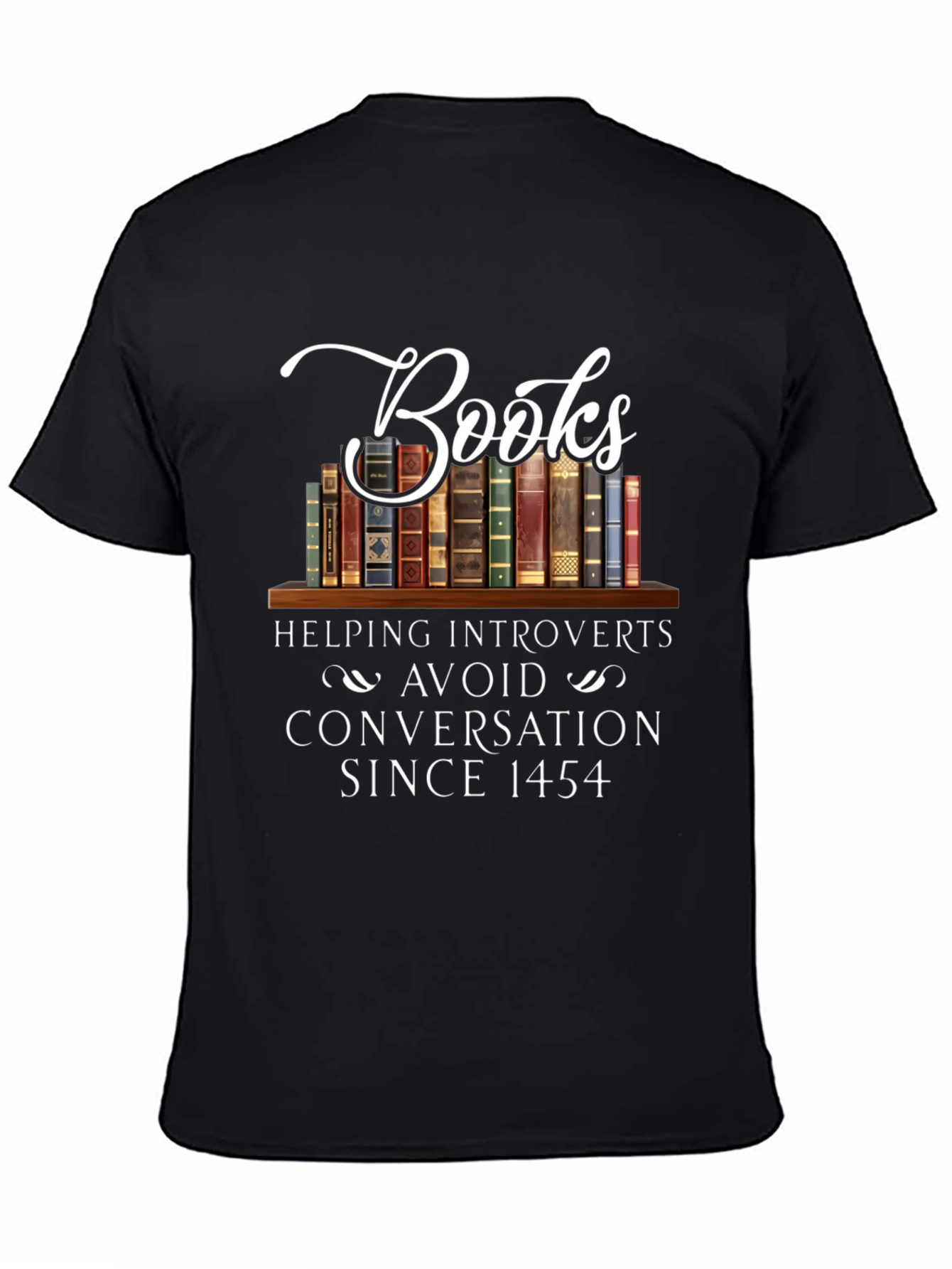 Introvert Book Lover T-Shirt - 4