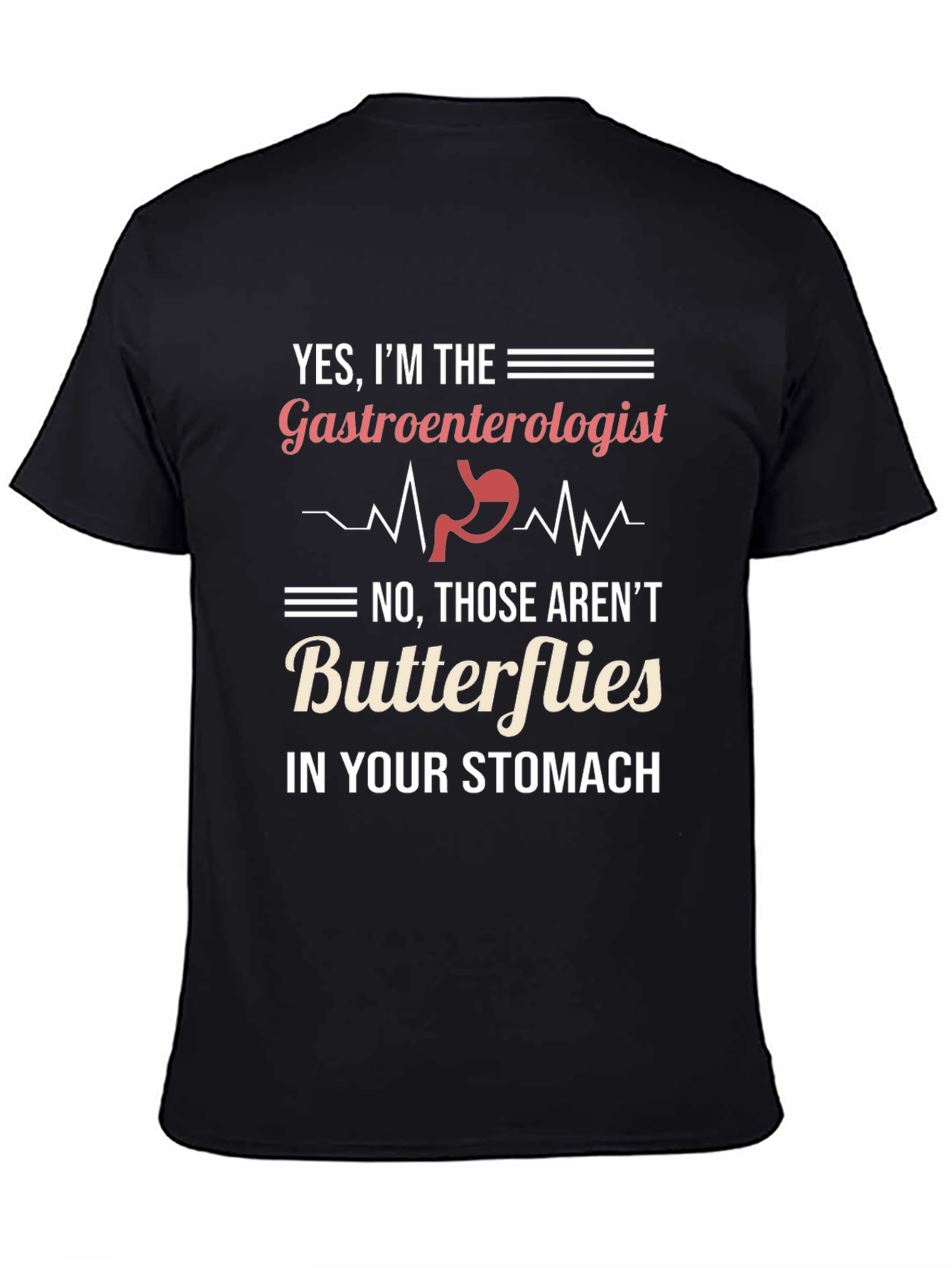 Black Gastroenterologist Humor Graphic Tee view 4