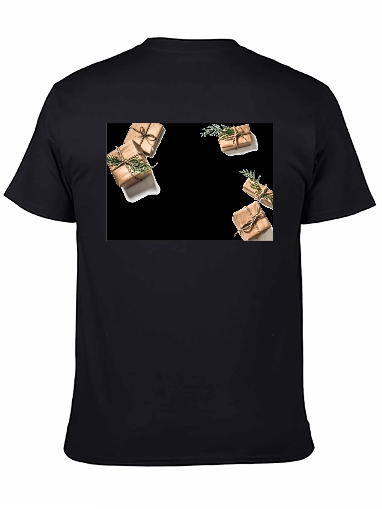 Black Gifts All Around T-Shirt, Black view 4