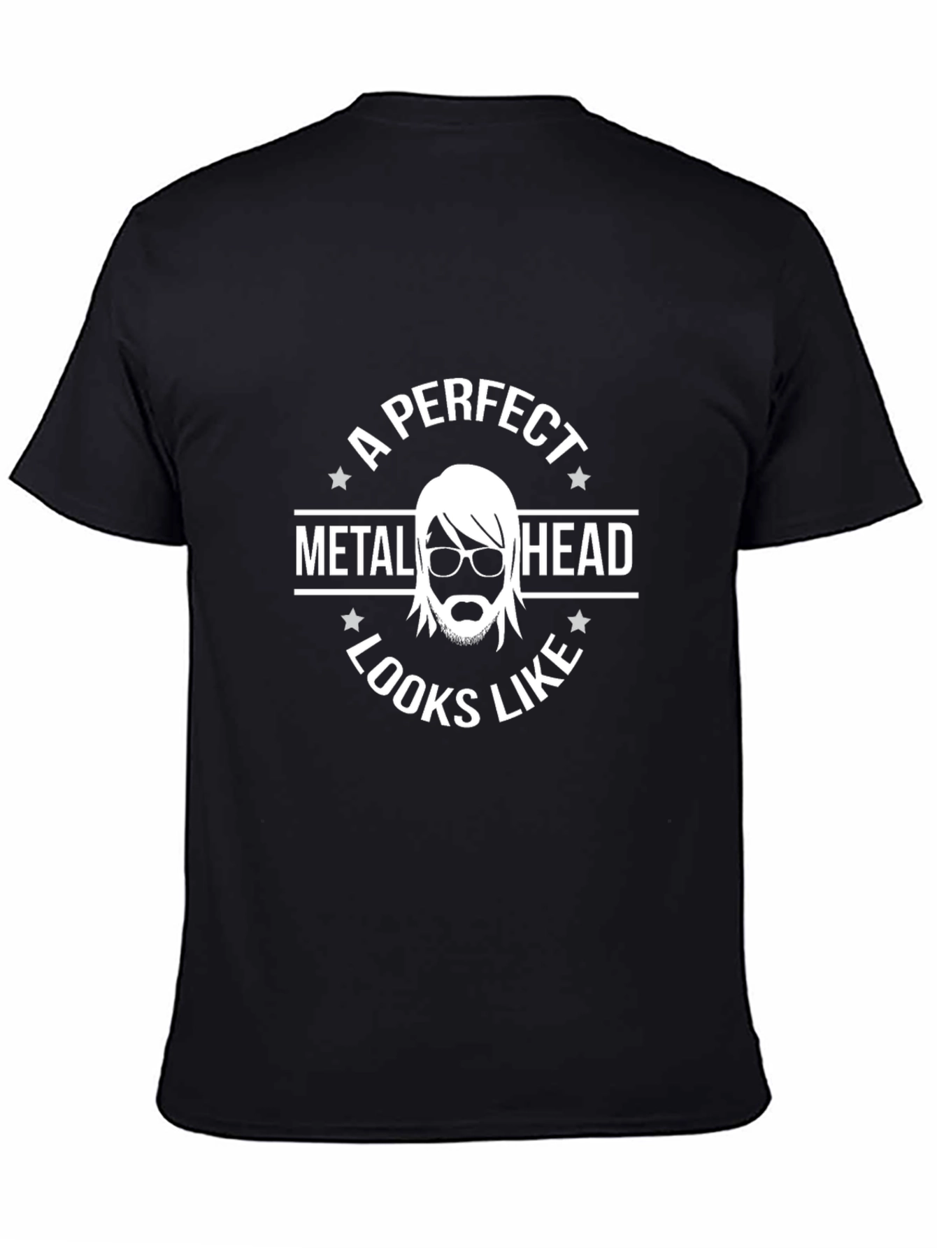 A Perfect Metal Head Looks Like T-Shirt - 4