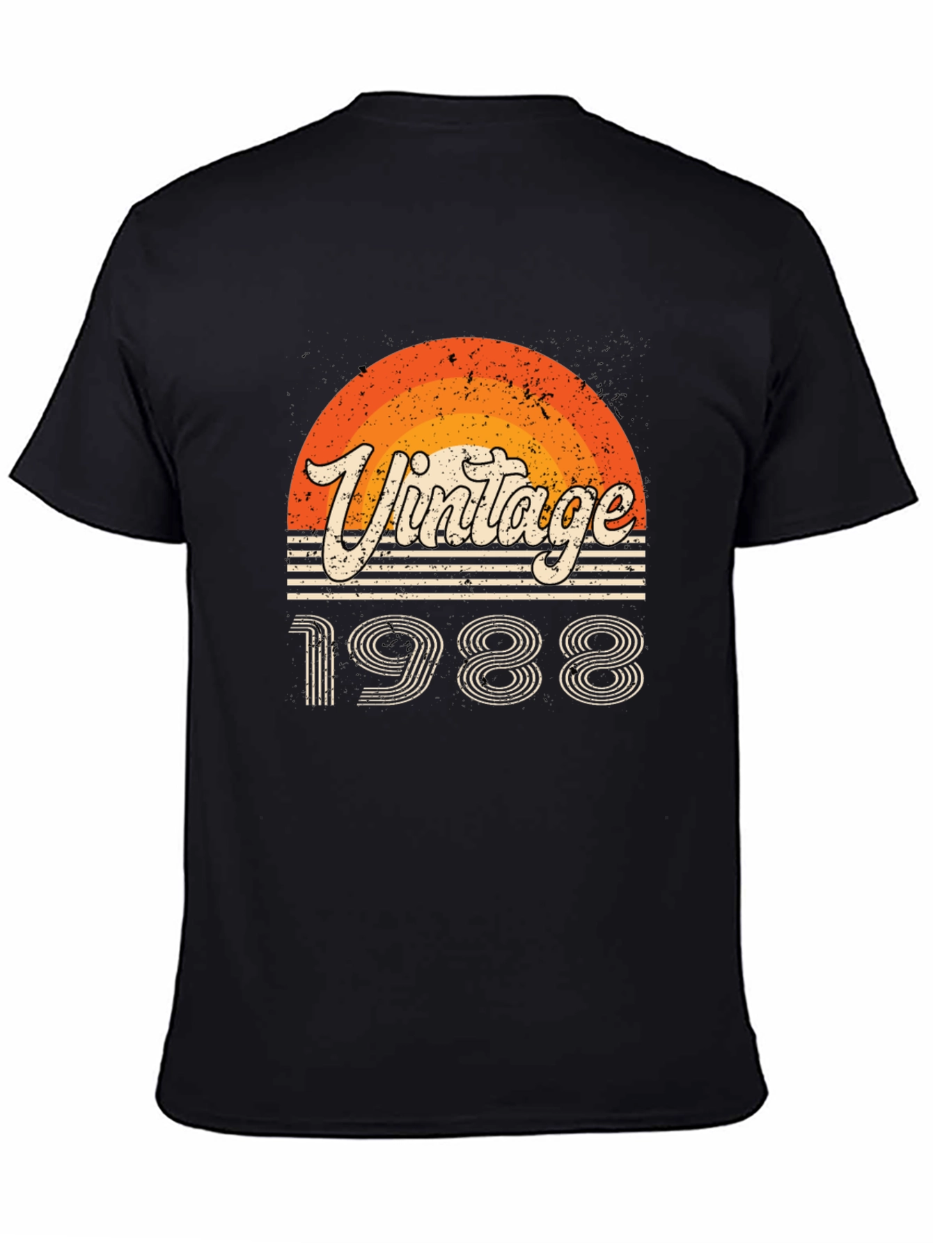 Black Vintage 1988 Graphic T-Shirt view 4