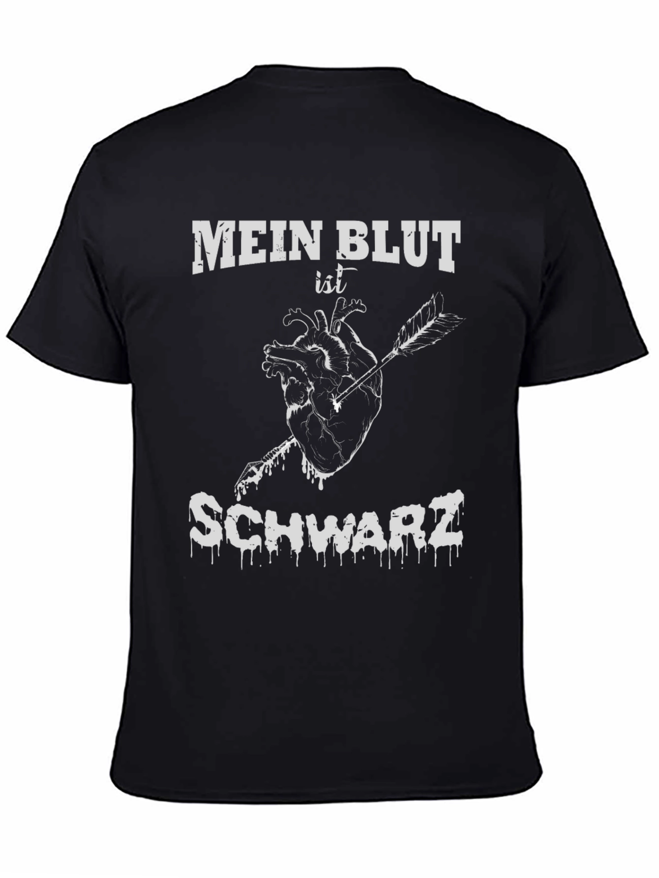 Black Mein Blut Ist Schwarz T-Shirt view 4