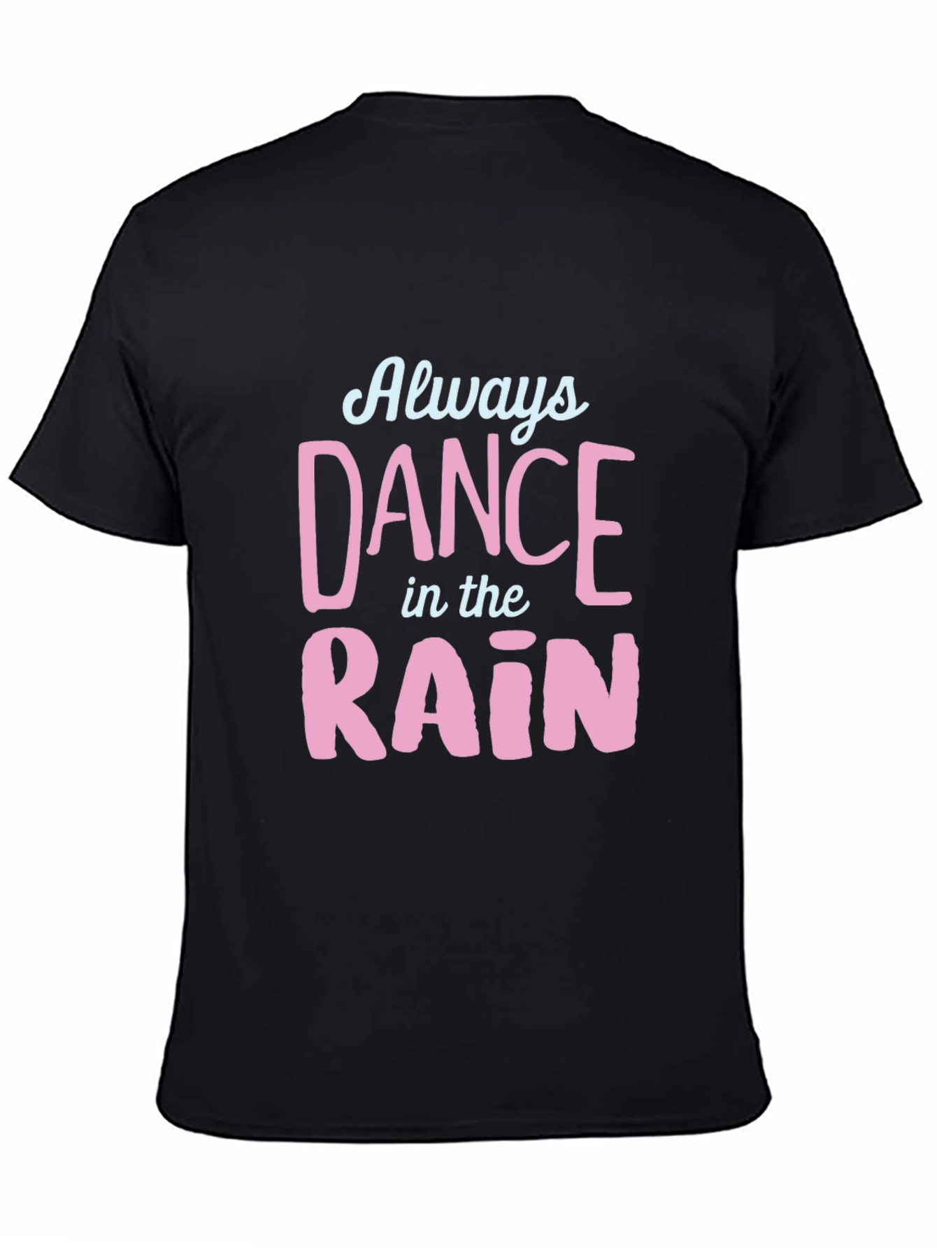 Black Dance in the Rain Black T-Shirt view 4